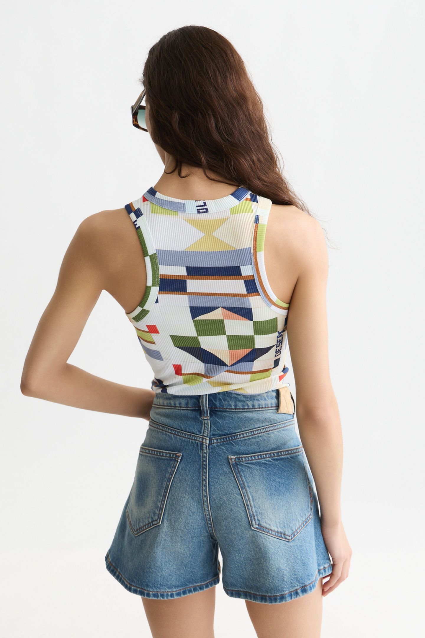 ALL OVER PRINTED TANK PATCHWORK INFINITY 2