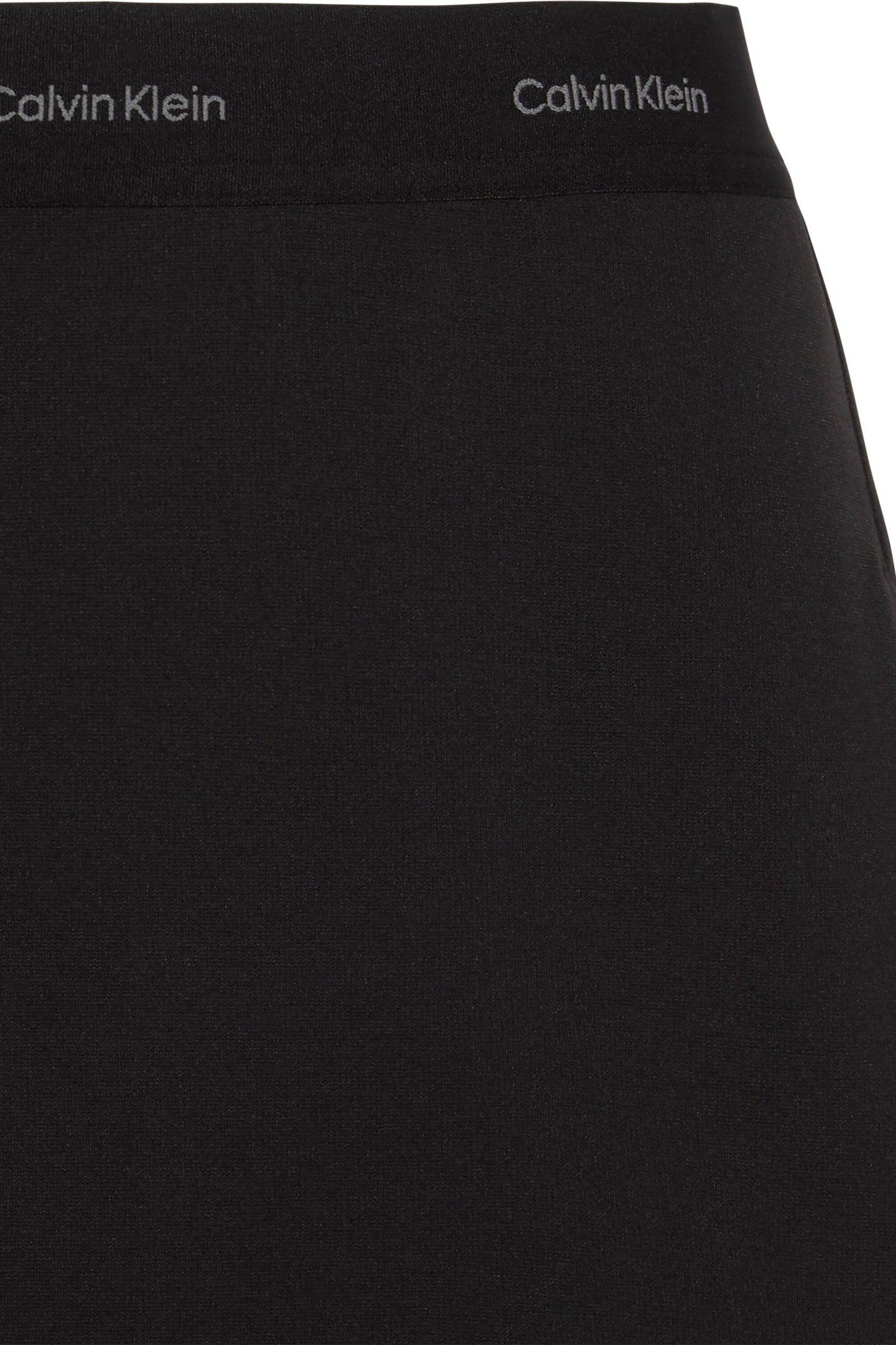 PONTE LOGO WB MINI SKIRT BLACK 3