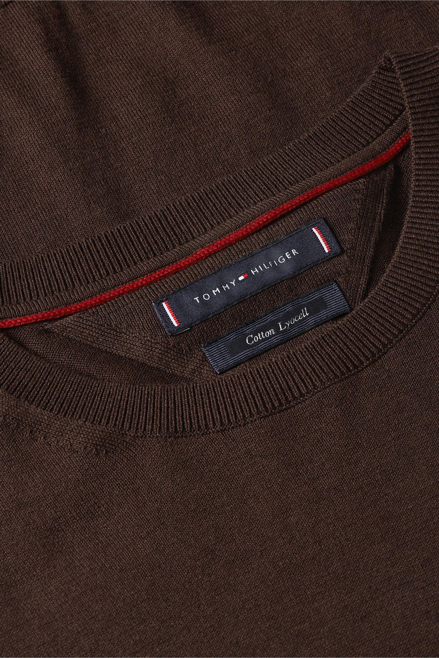 DC COTTON/LYOCELL CREWNECK CHOCOLATE 3