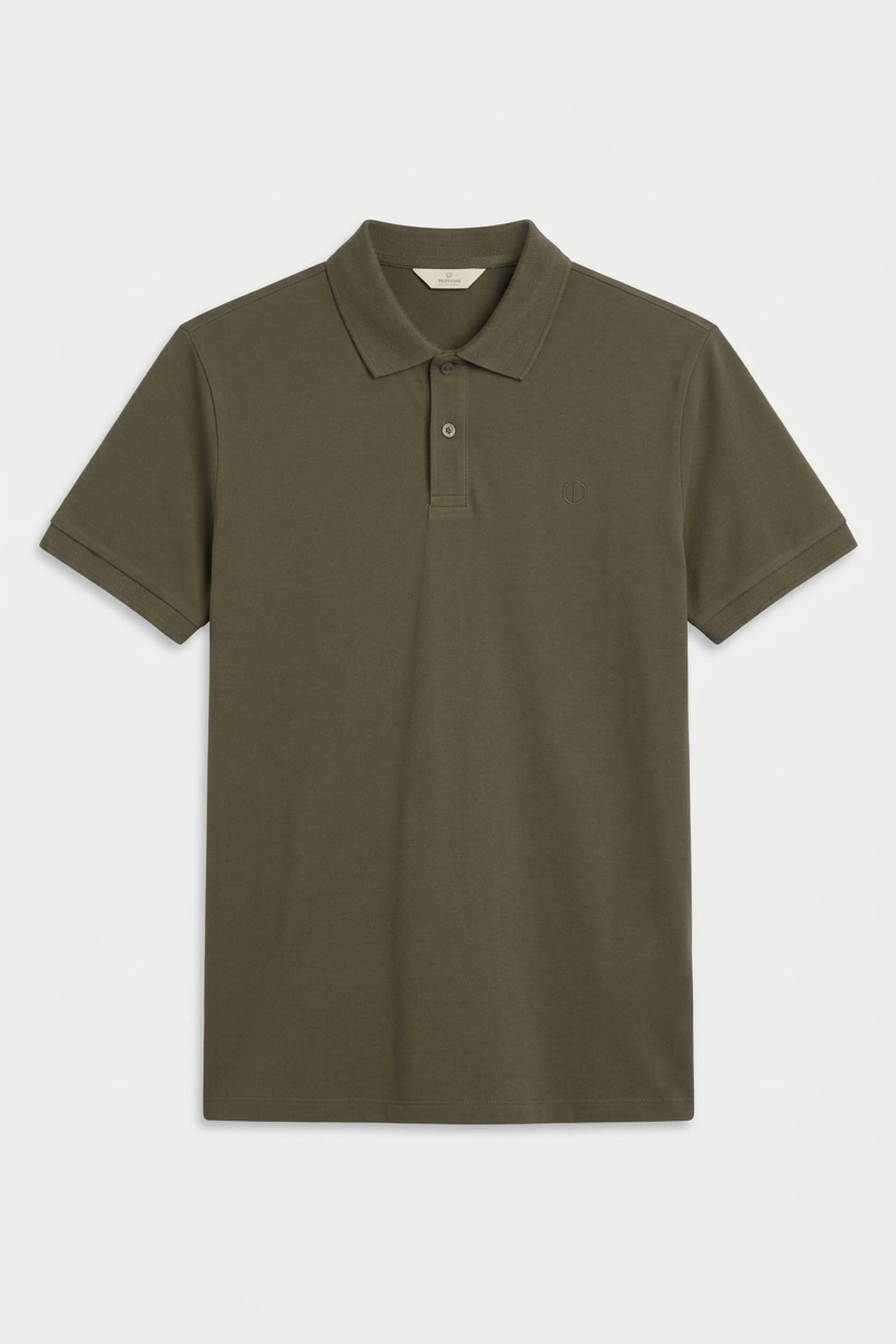 DS-BOWIE V-NECK POLO DARK ARMY 3