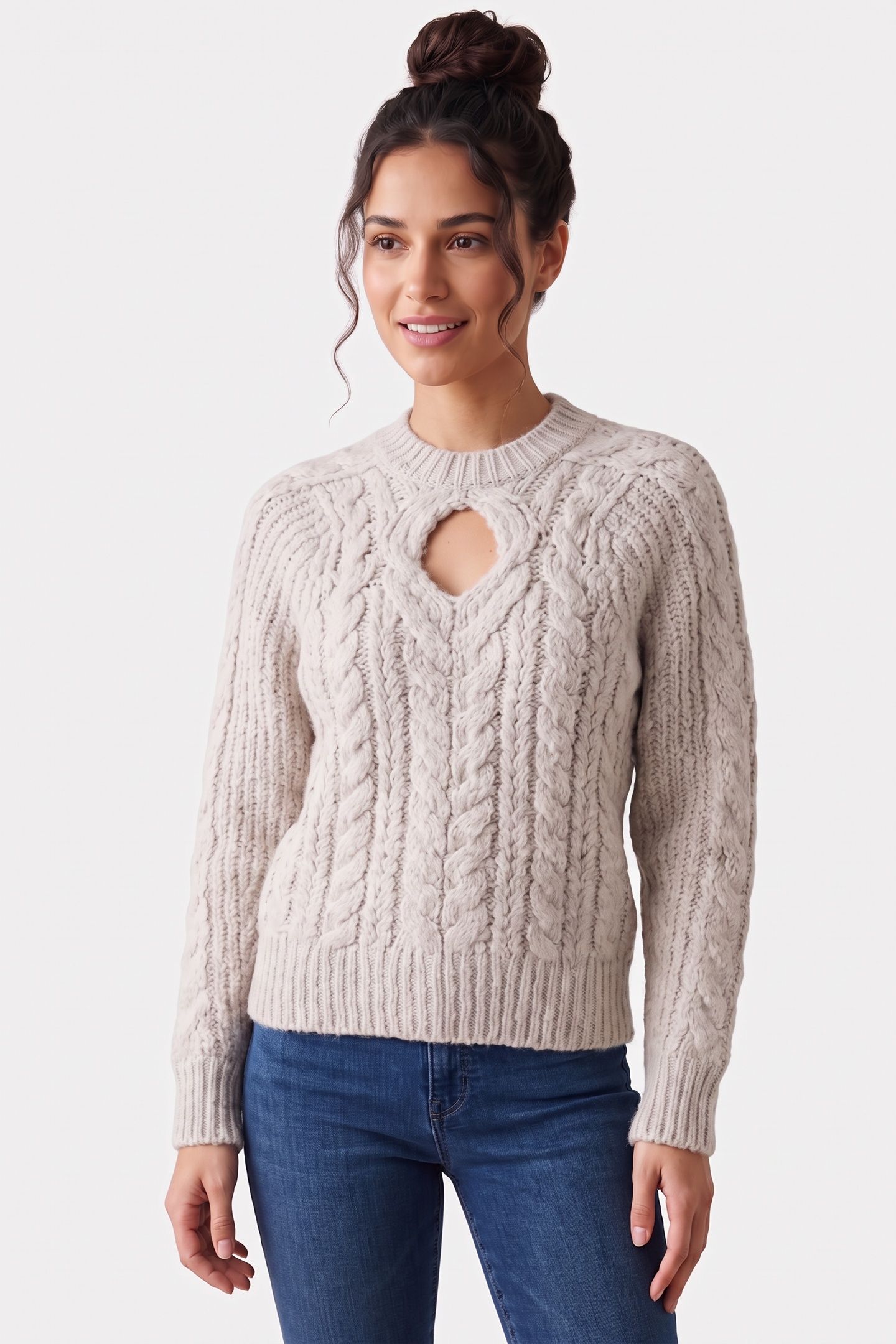 NOELYS SWEATER LIGHT GREY 1