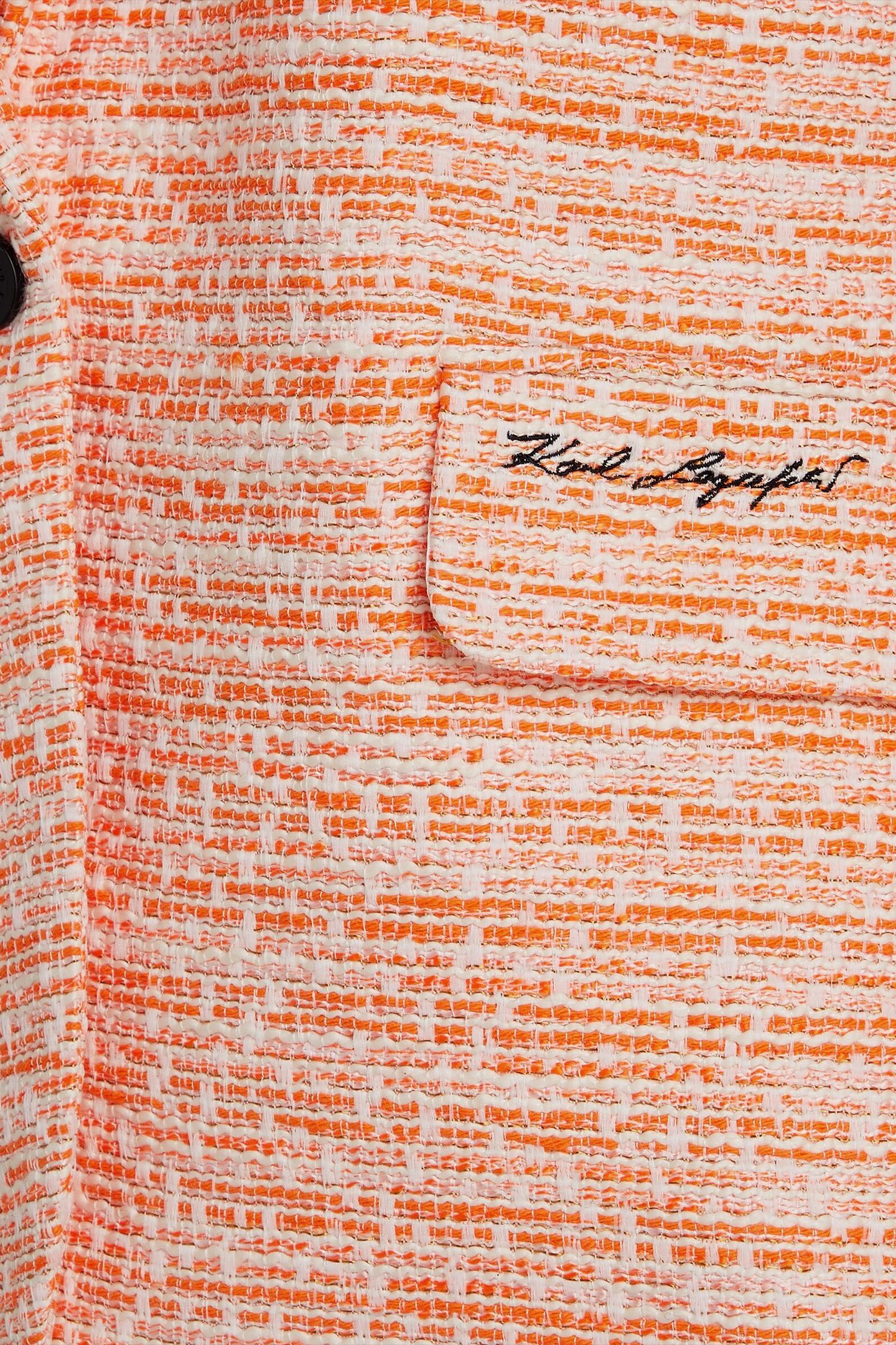 BOUCLÉ BLAZER ORANGE 4