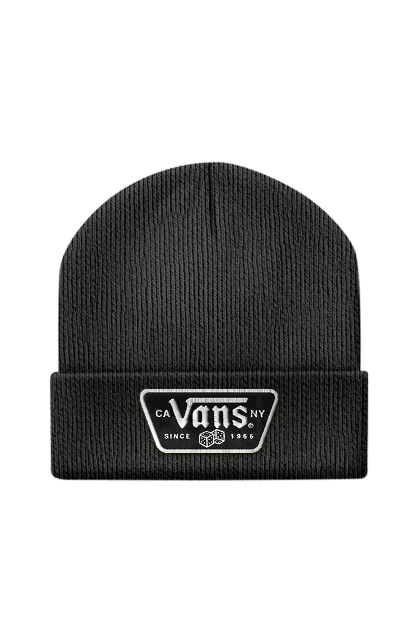 UNISEX KNU PATCH BEANIE BLACK 2