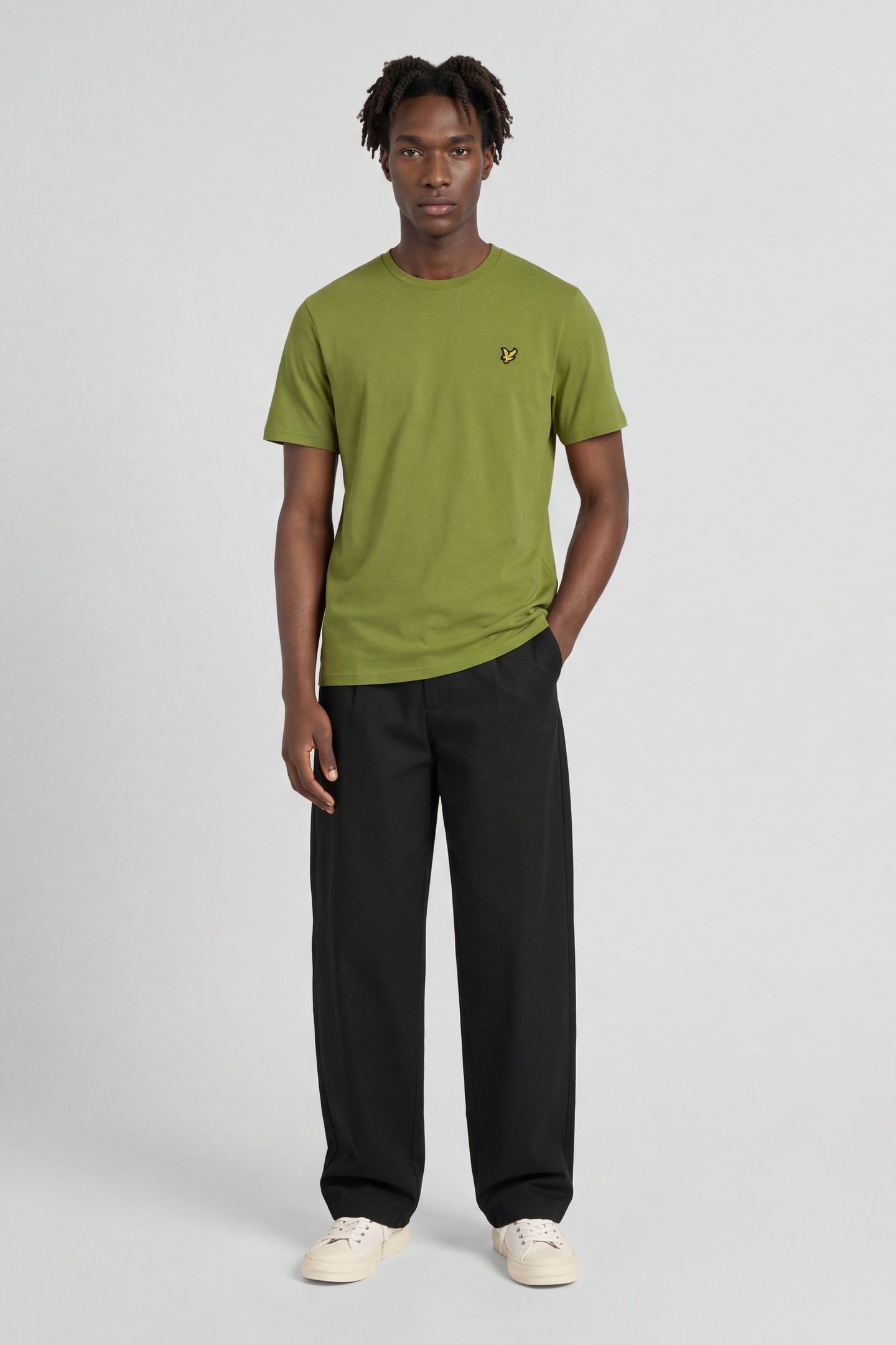 PLAIN T-SHIRT SHRUB GREEN 3