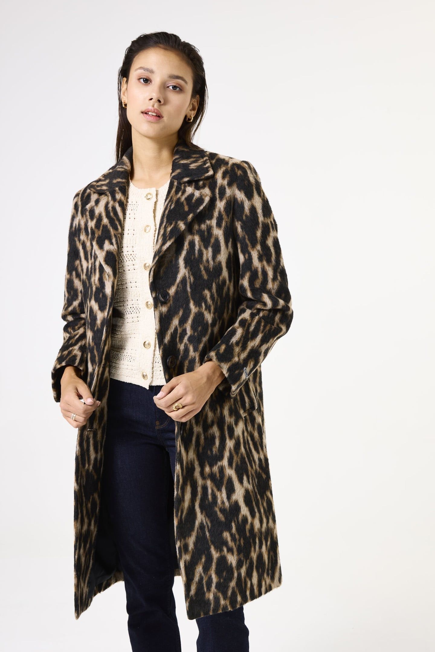 LADIES OUTDOOR JACKET LEOPARD 1