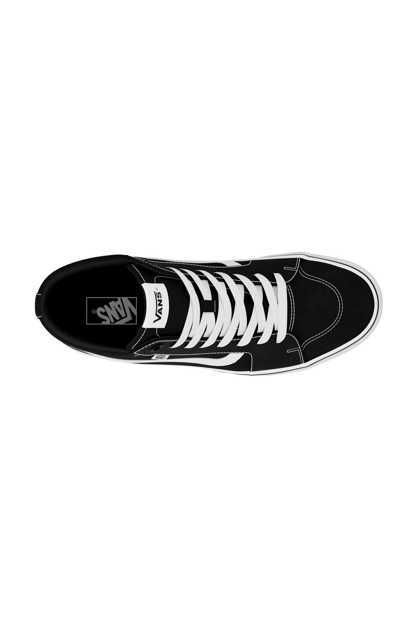FILMORE HI SUEDE/CANVAS BLACK/WHITE 4