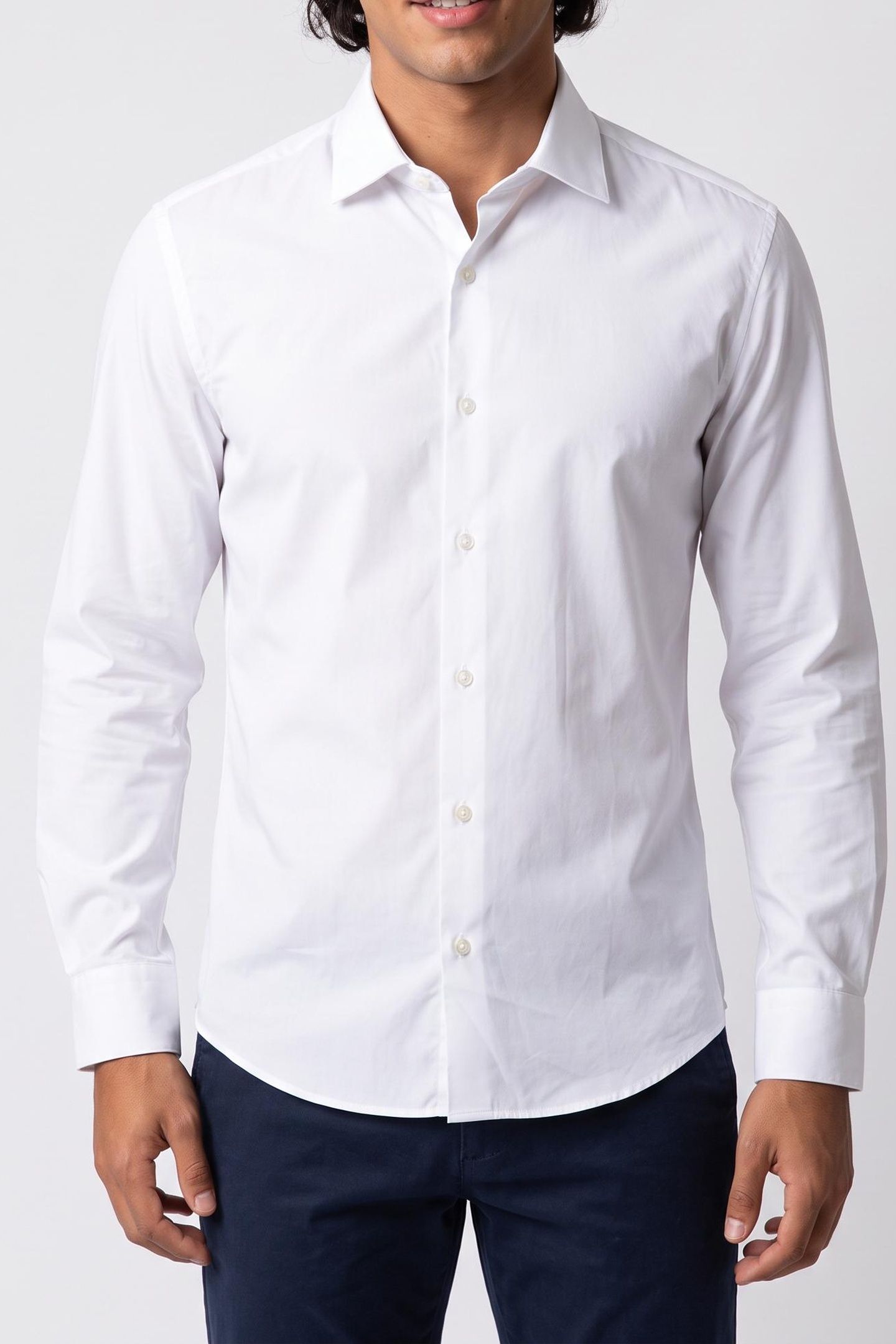 SLM ENT CLASSIC SHIRT WHITE 1