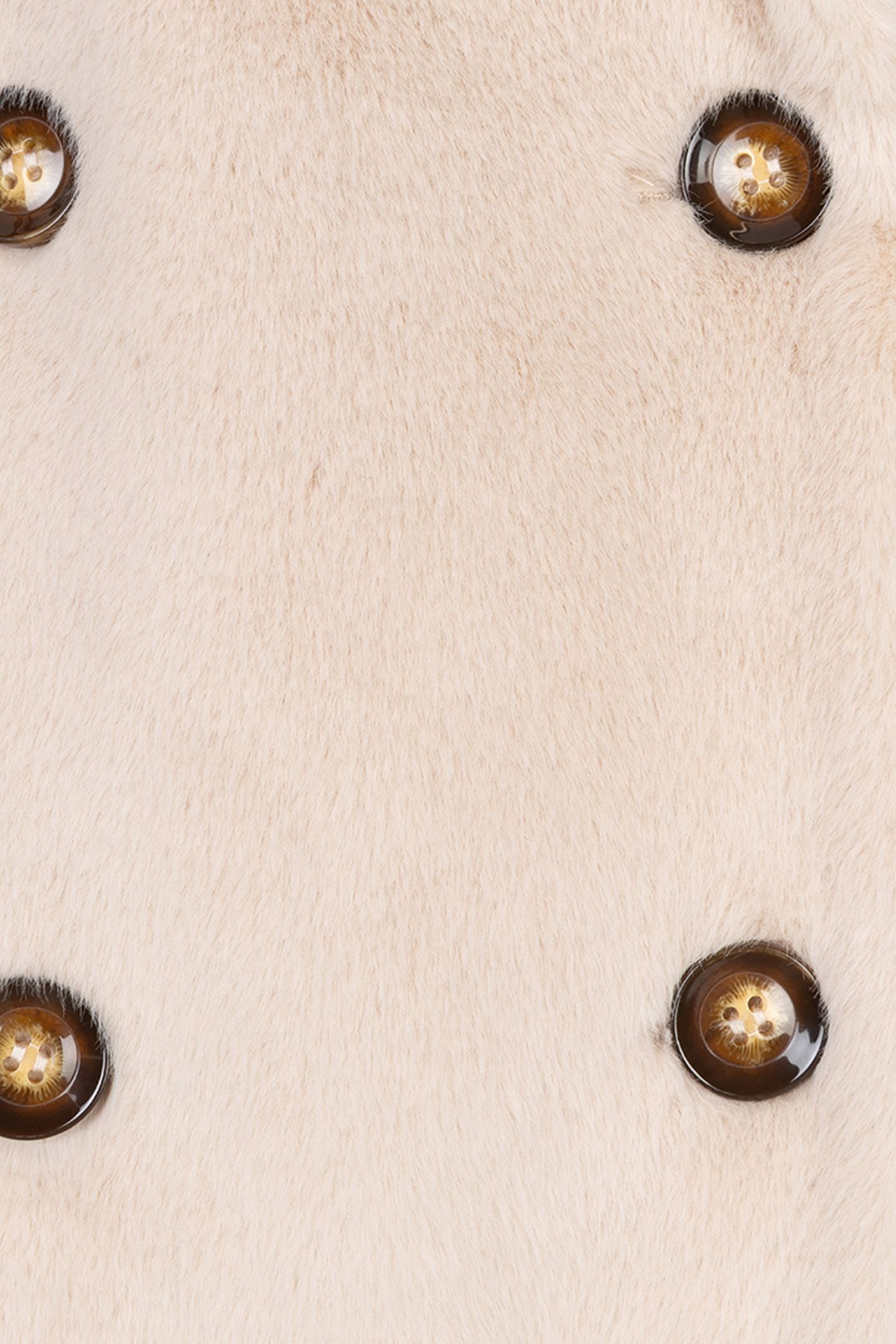 COAT SHAWL COLLAR FAKE FUR SAND 6