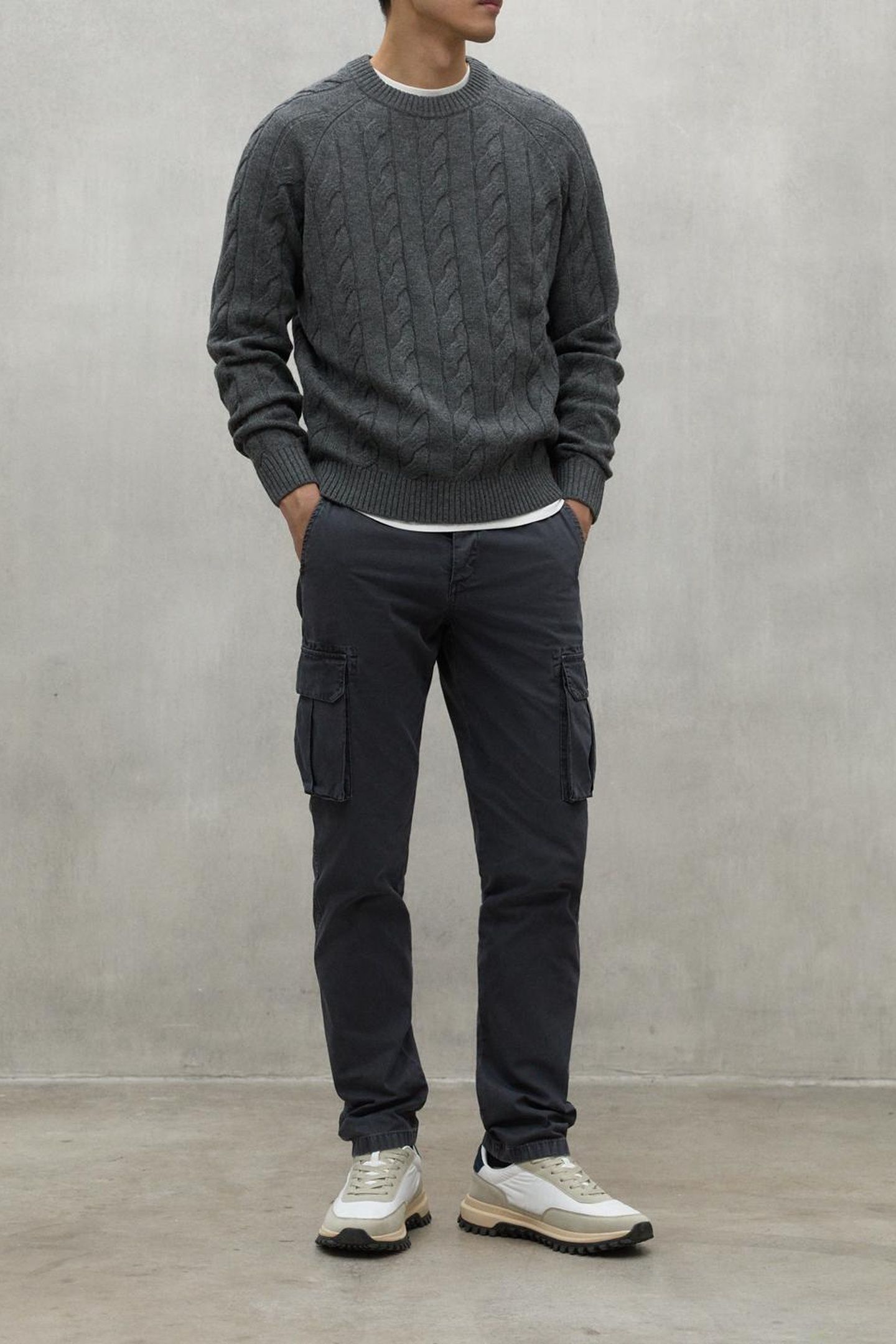 TILOALF KNIT MEDIUM GREY MELANGE 3