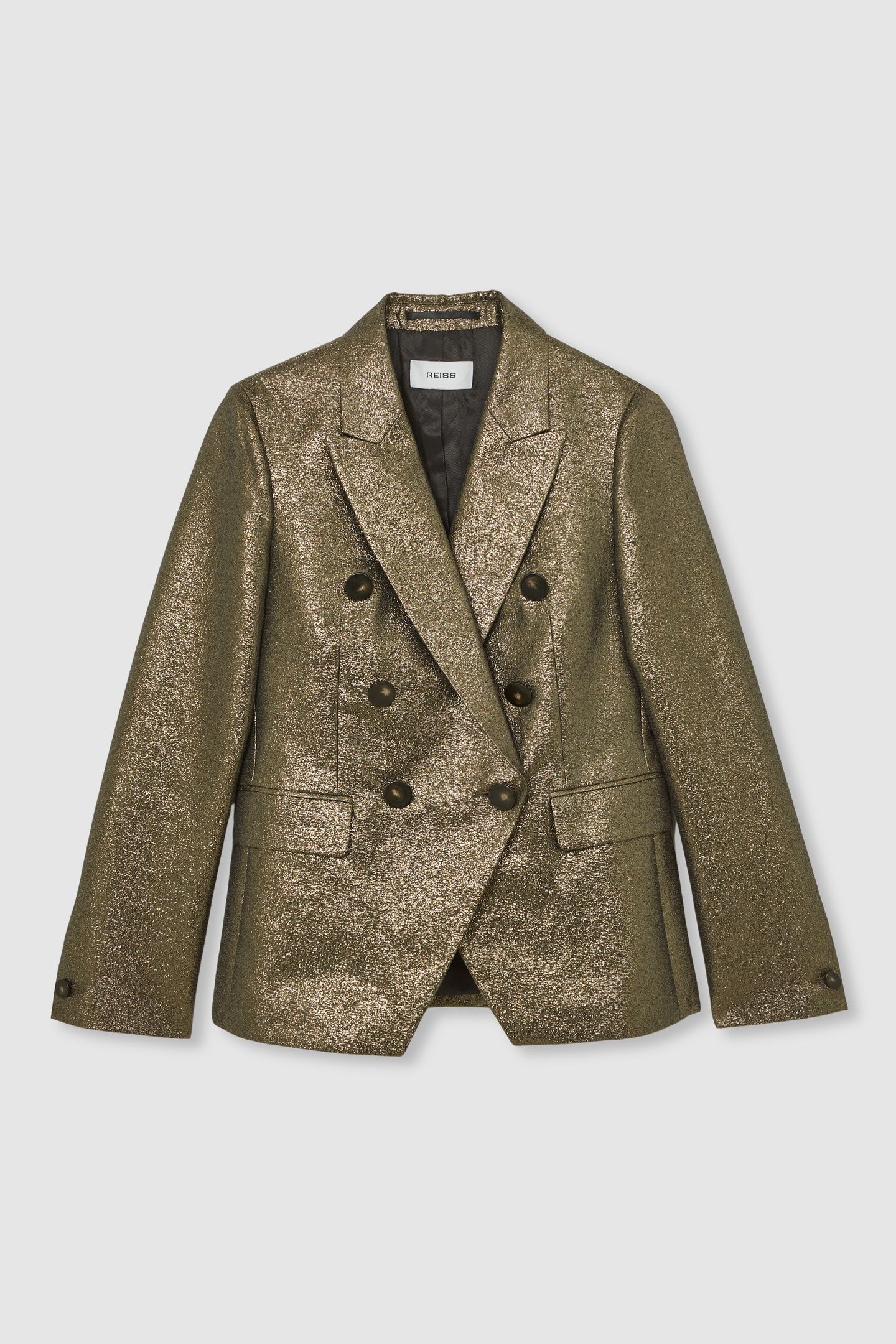 DB METALLIC BLAZER GOLD 4