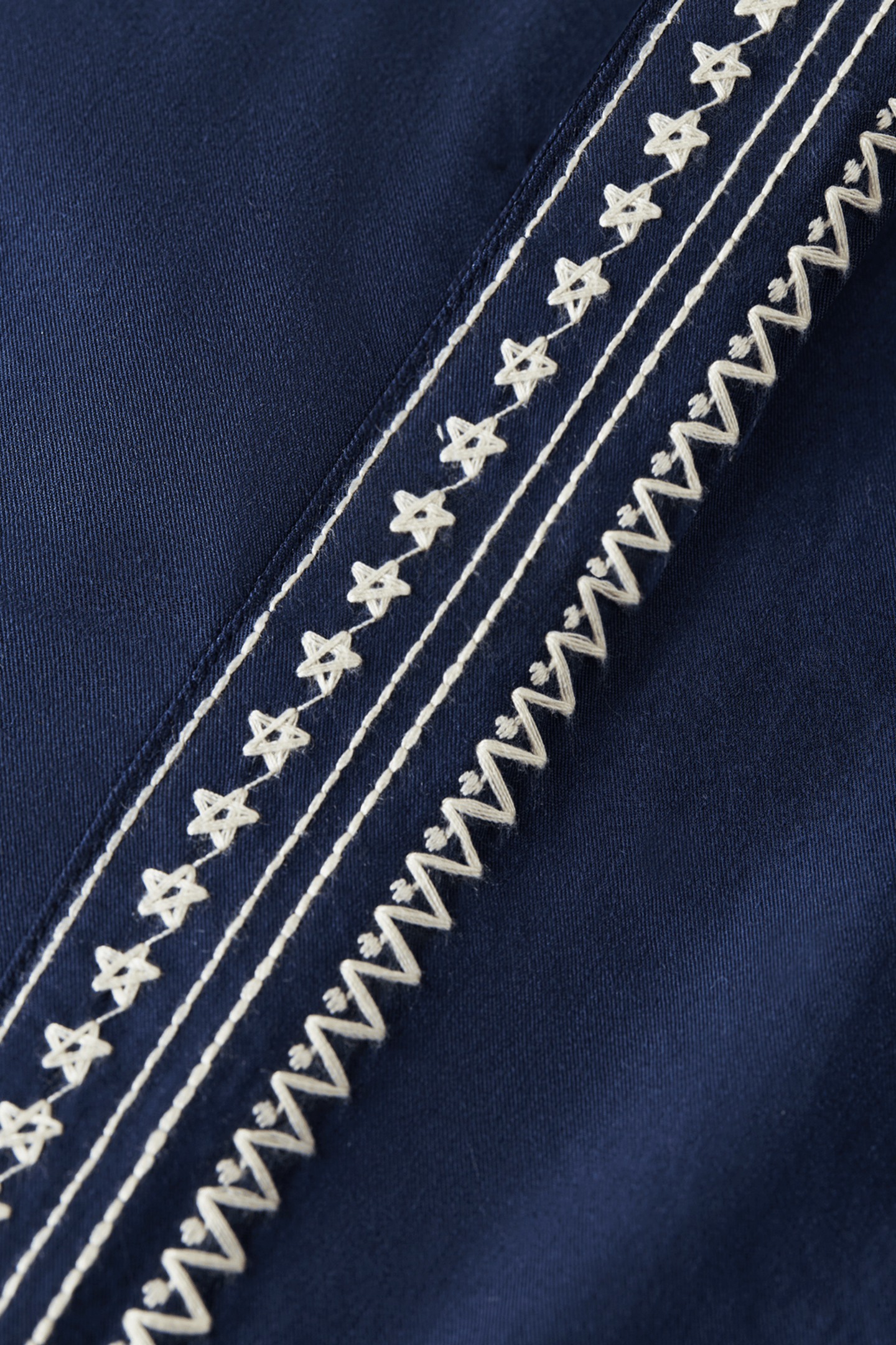 OTIS EMBROIDERED COTTONTENCEL RELAXED STRAIGHTFIT JOGGER NAV 3