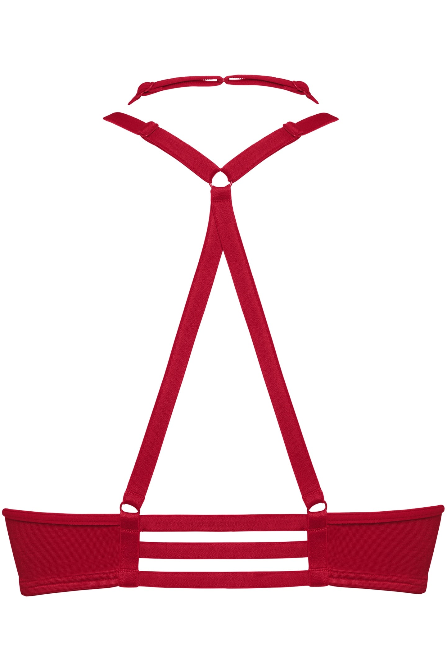 THE ART OF LOVE RED HEART PUSH UP BRA 4