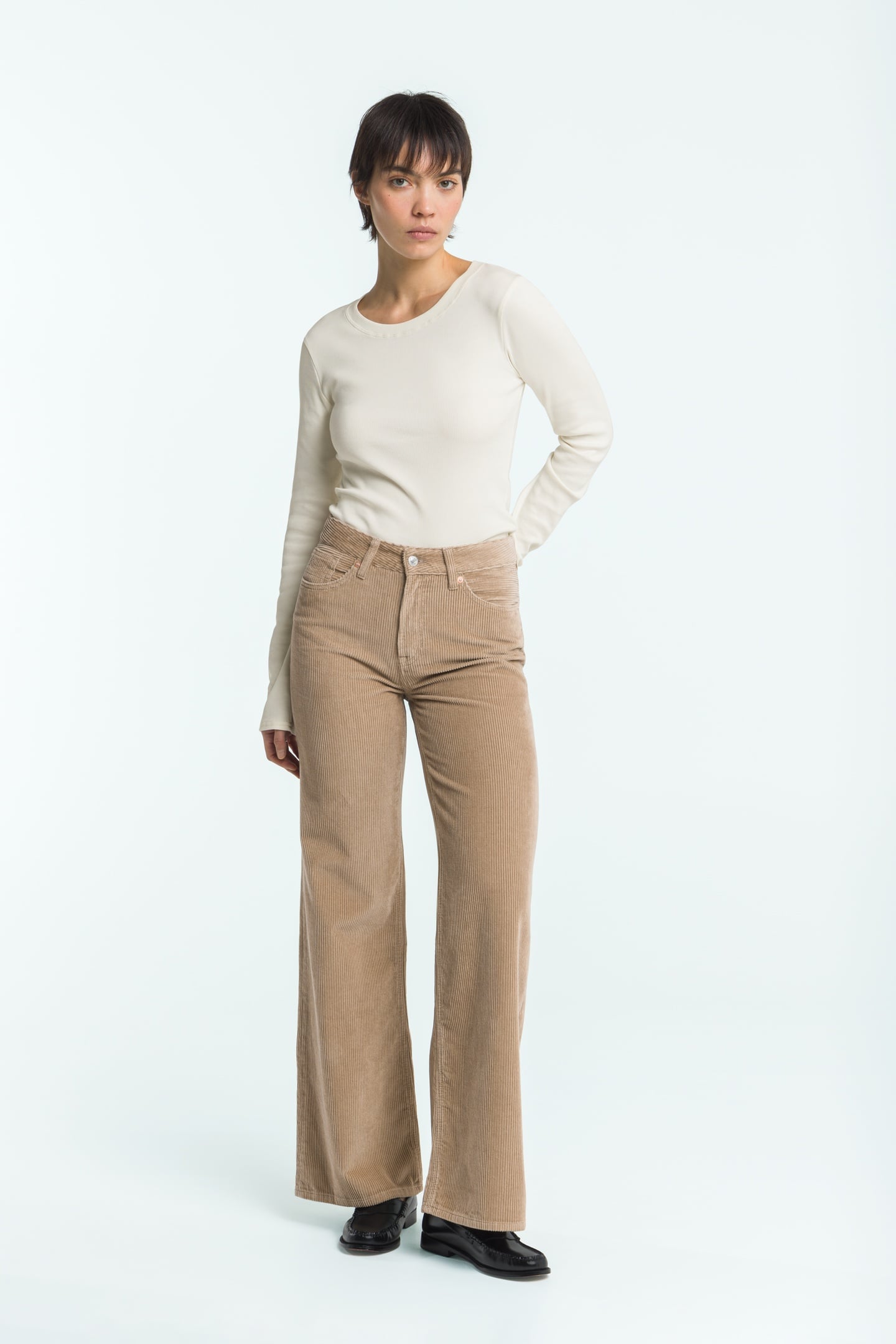 JANE PANTS SILVER MINK 1