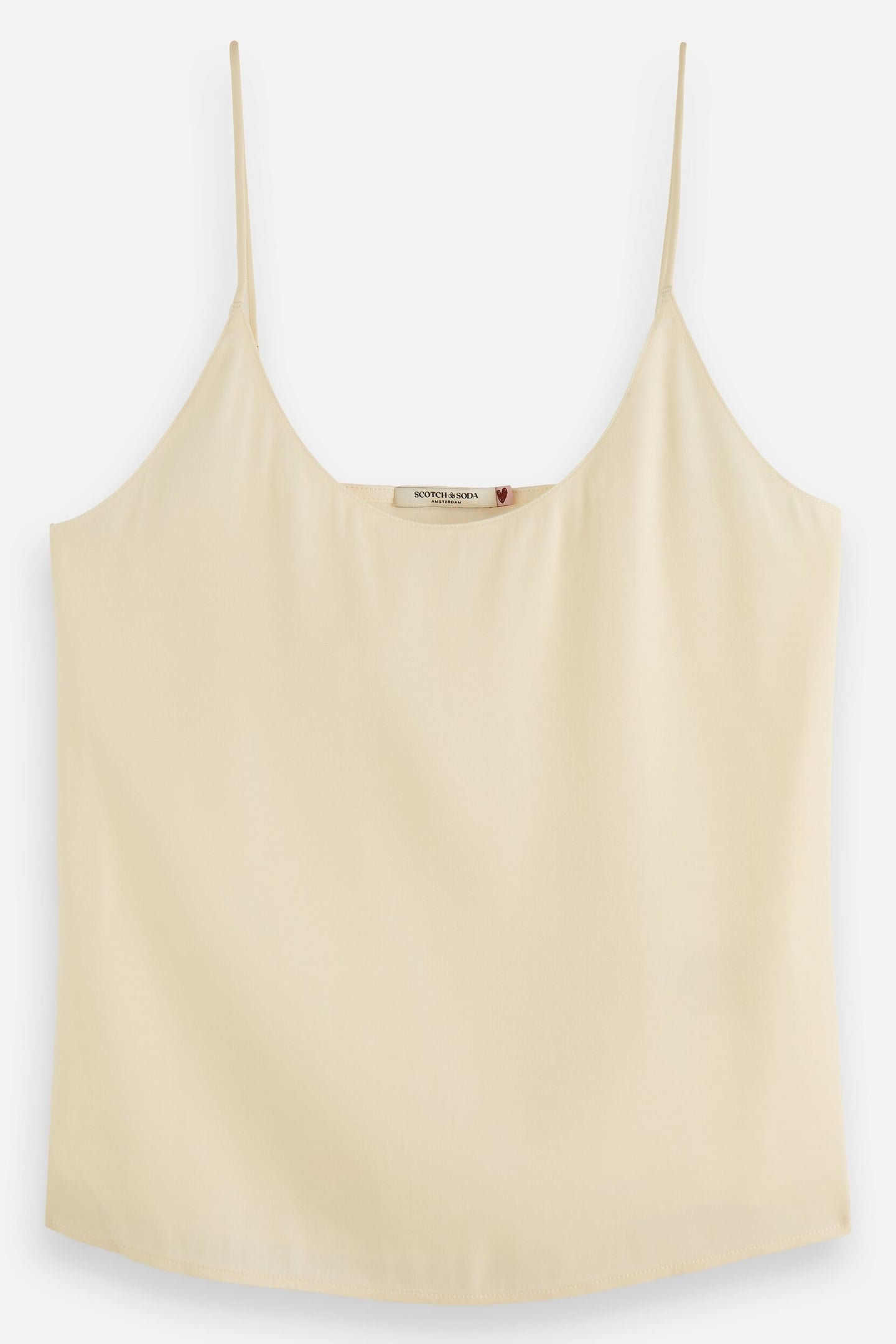 JERSEY WOVEN TANK OFF WHITE 4