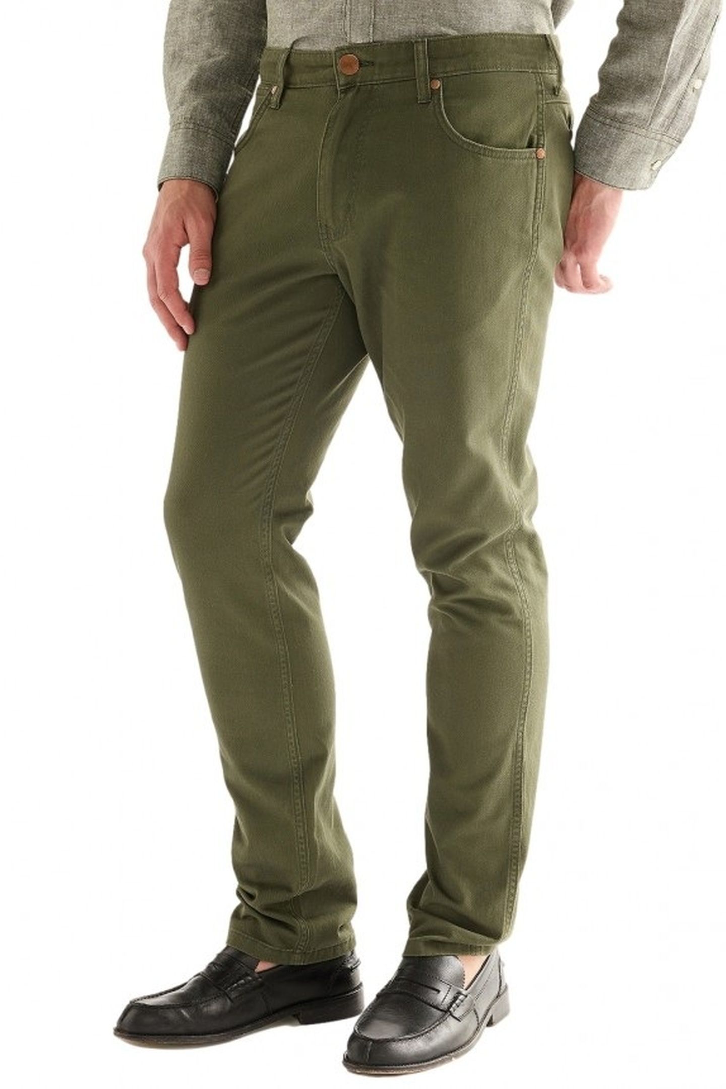 GREENSBORO DEEP DEPTHS JEANS GREEN 1