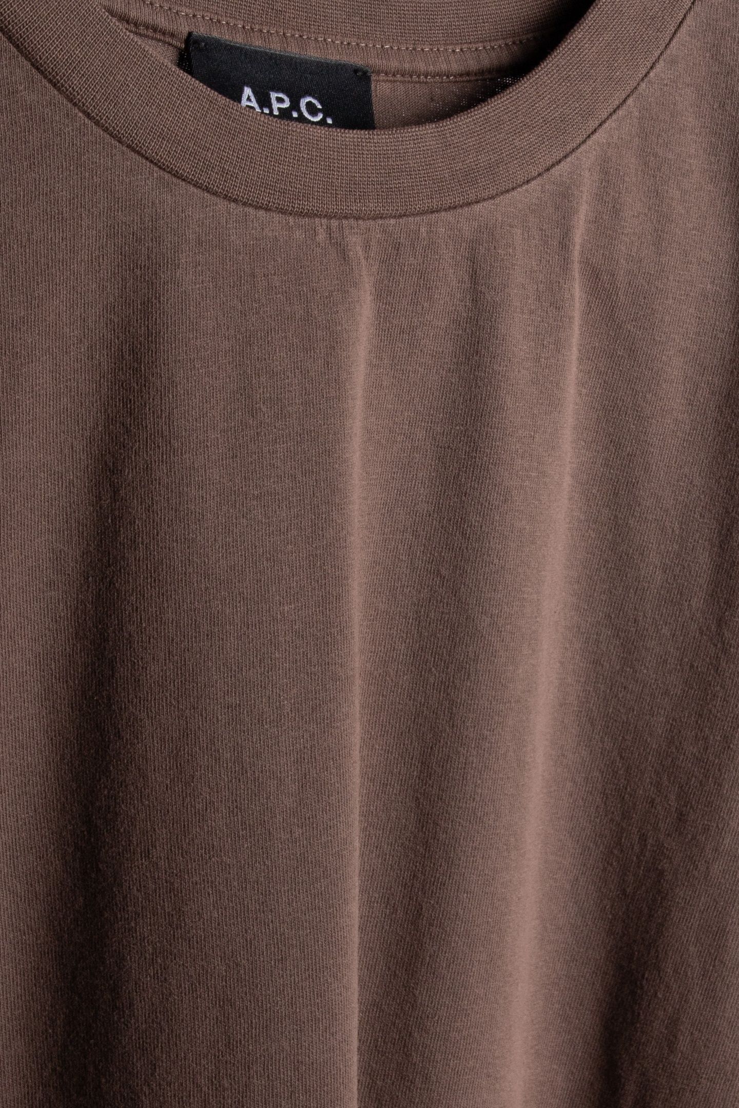 UNISEX T-SHIRT SHORT SLEEVE BROWN 7