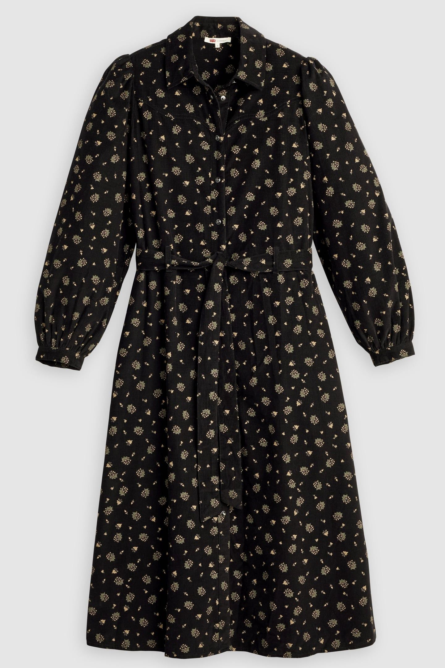 JOURNEY LONG SLEEVE CORDUROY DRESS 3