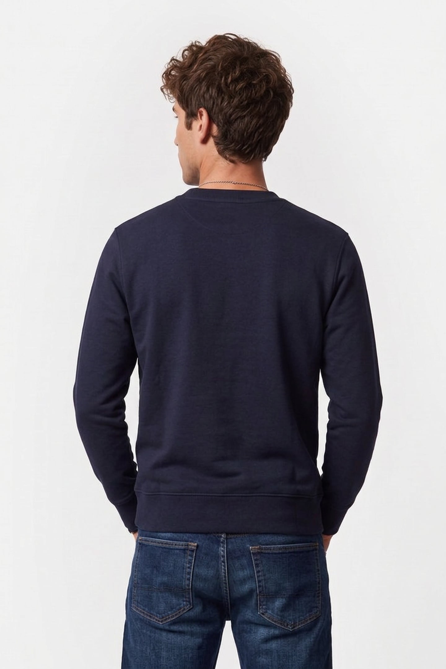 GRAPHIC CREW NECK EVENING BLUE 2