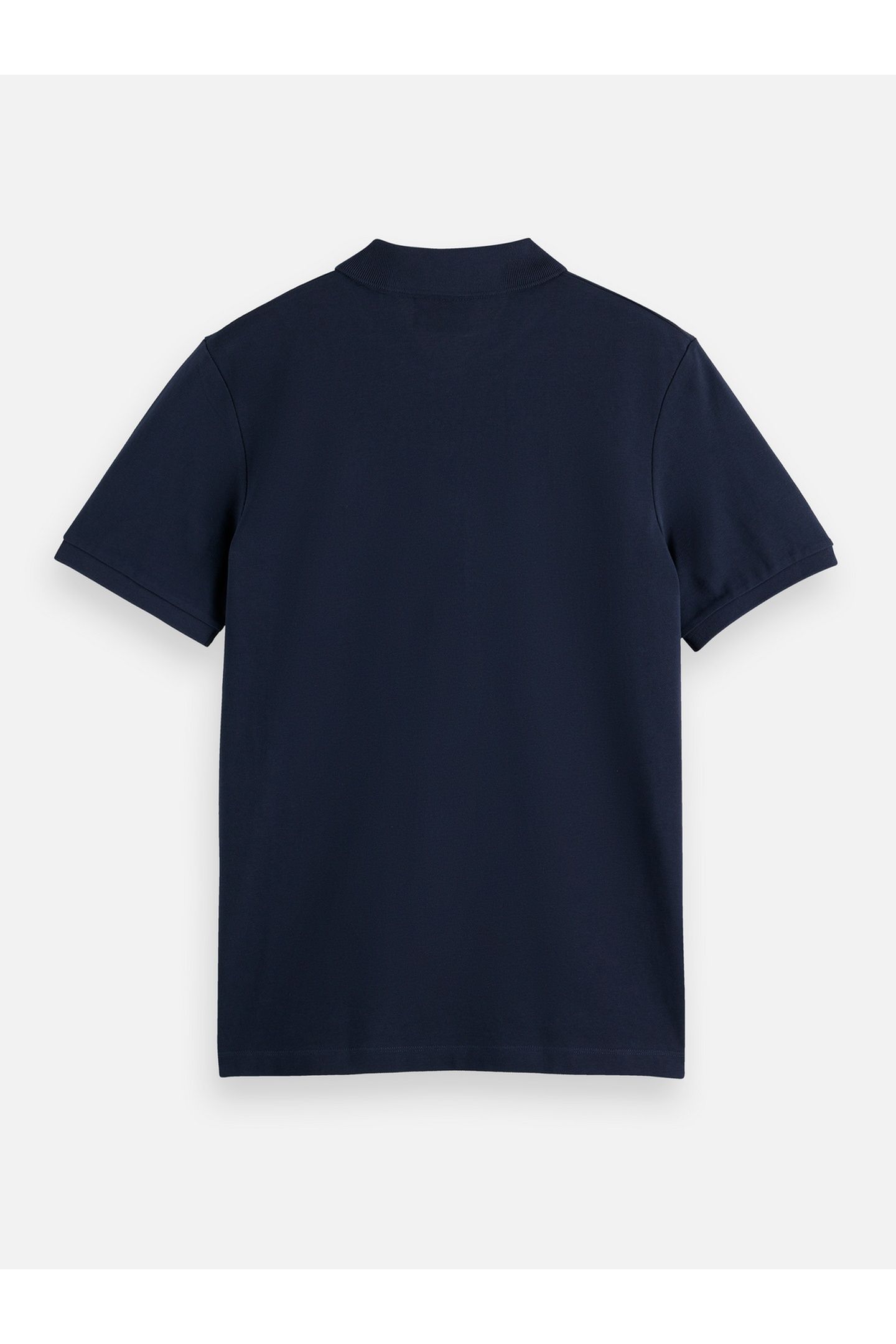 CHEST LOGO REGULAR-FIT PIQUE POLO NAVY 5