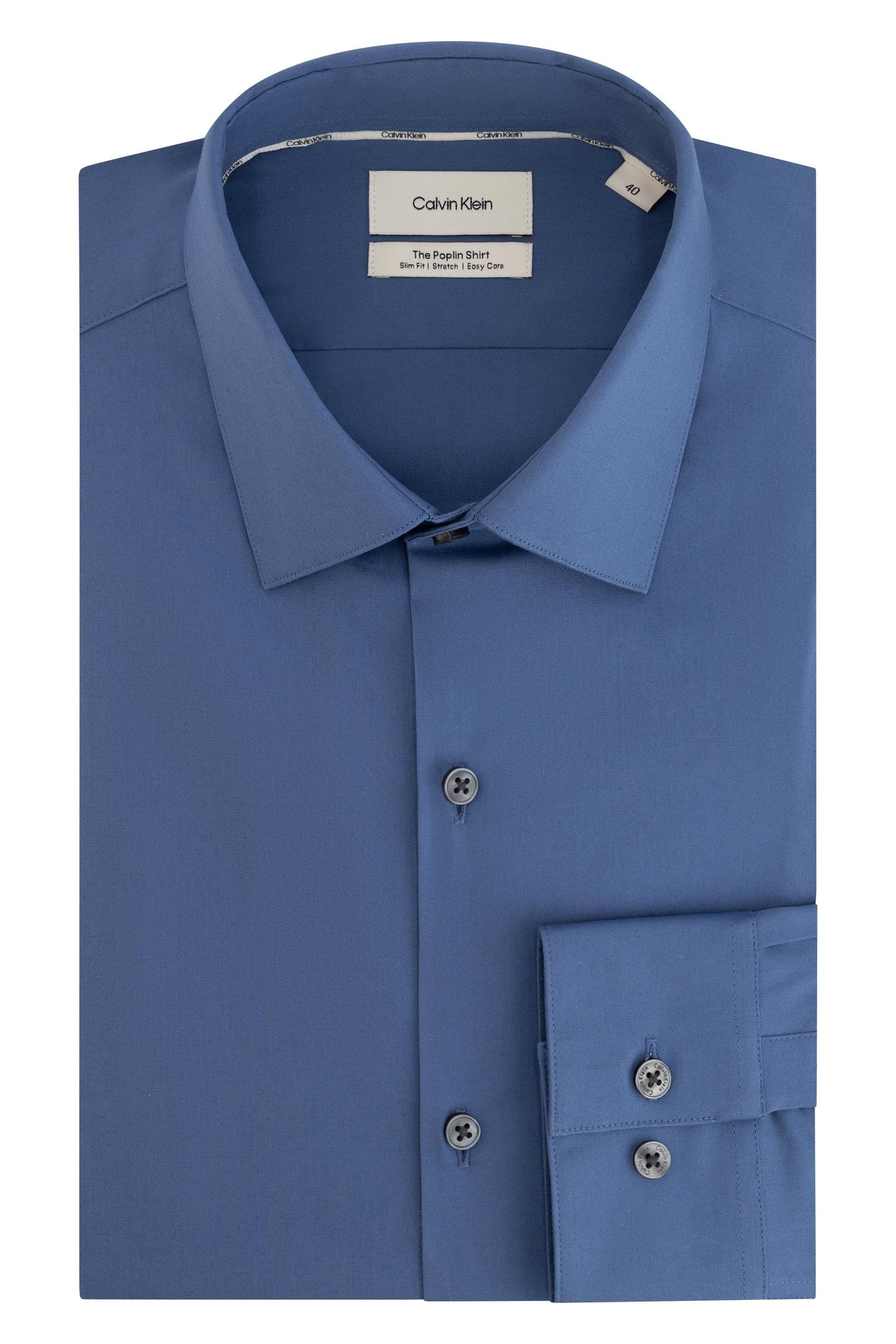 SLIM ESSENTIAL POPLIN SHIRT 4