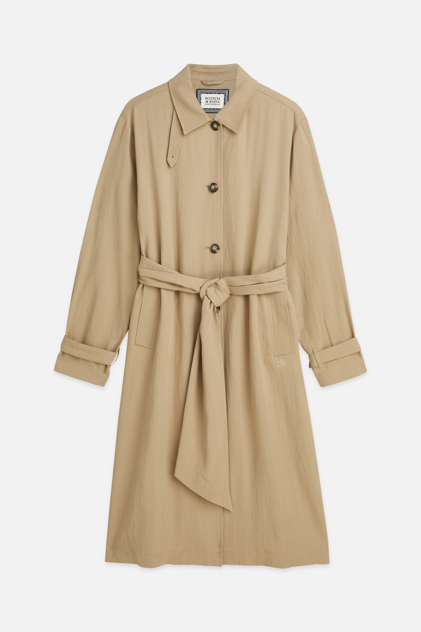 FLOWY TRENCHCOAT TRAVERTINE 4