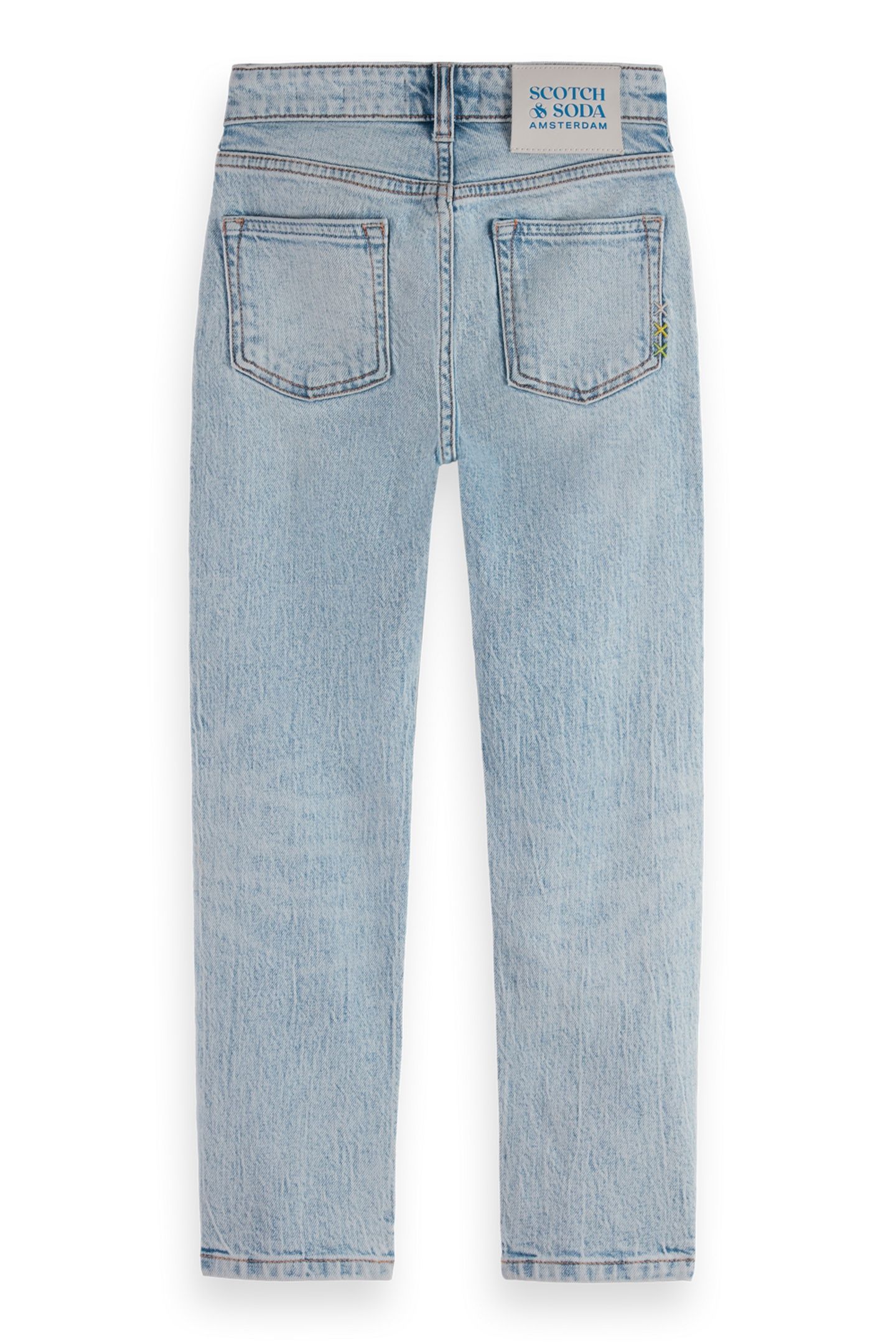 BOYS DEAN LOOSE TAPERED JEANS SPRING LIGHTS MEDIUM BLUE 2