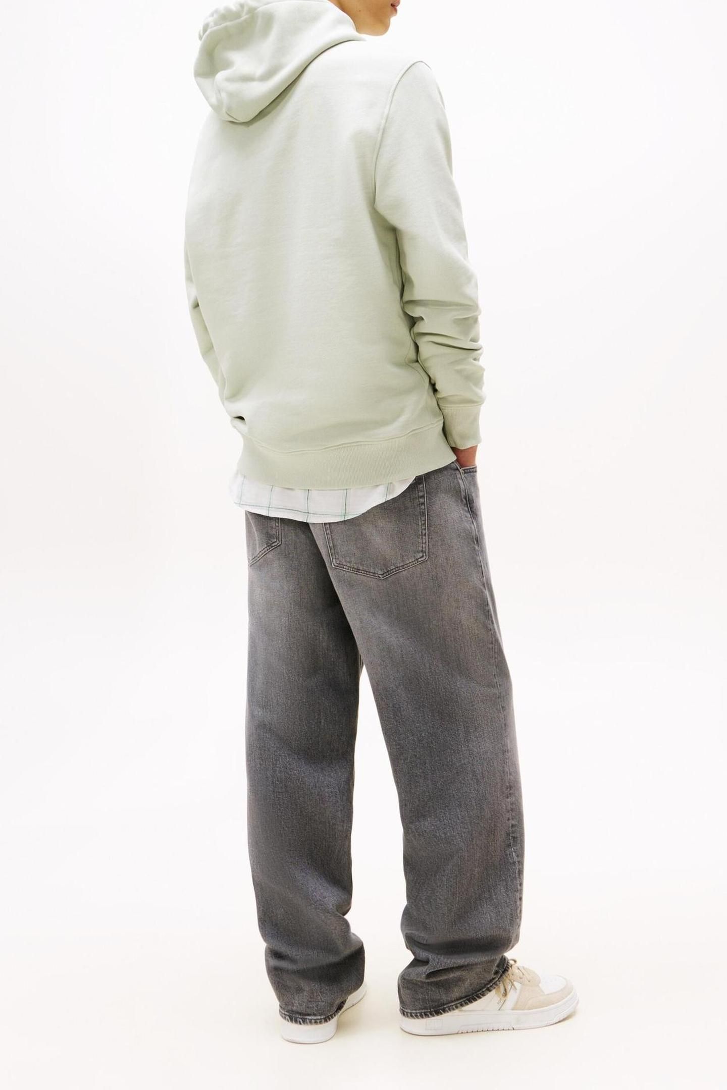 TJM REG BADGE HOODIE MISTY SAGE TONAL 2
