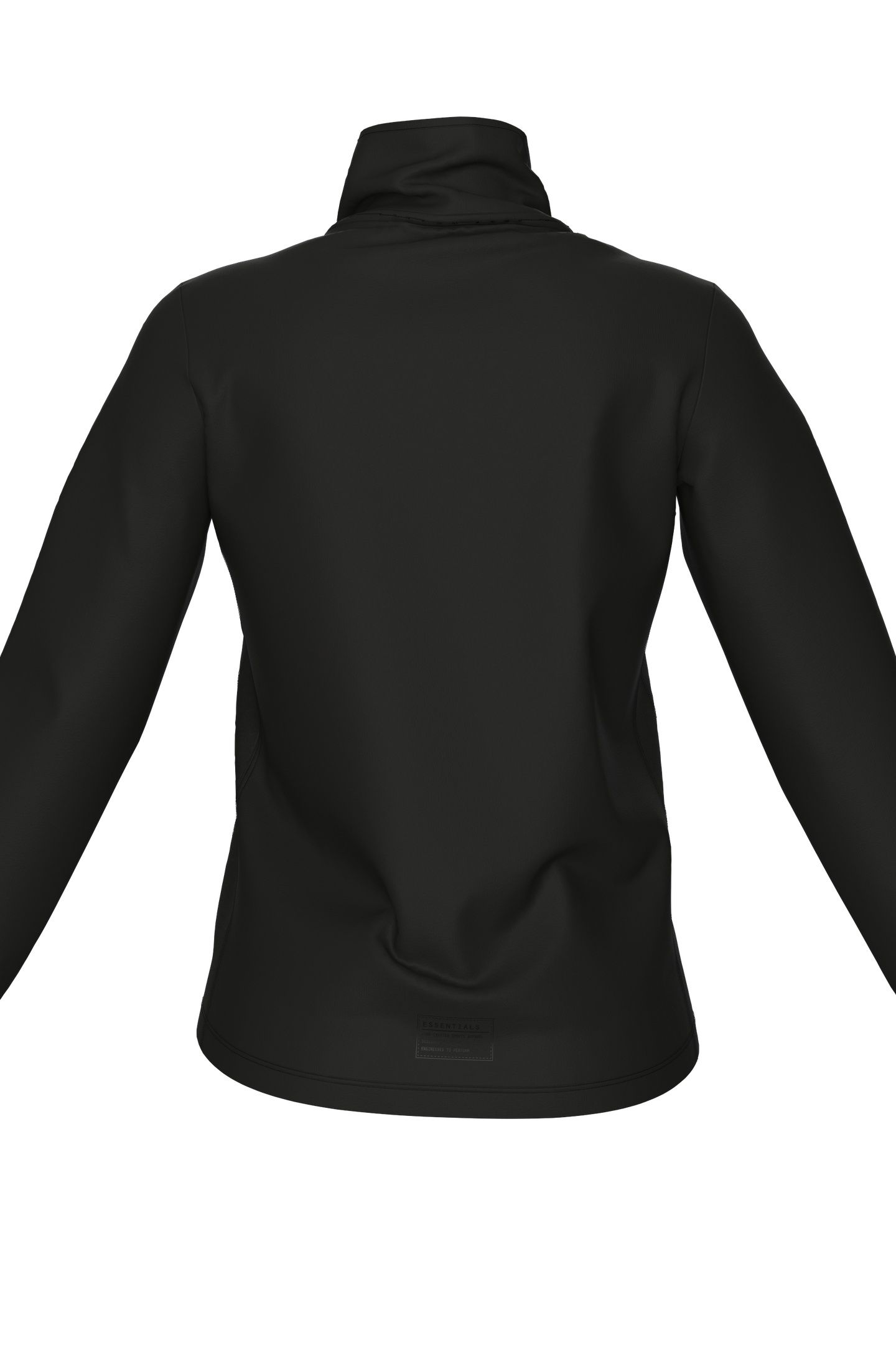 TEAM ESSENTIAL JACKET BLACK 4