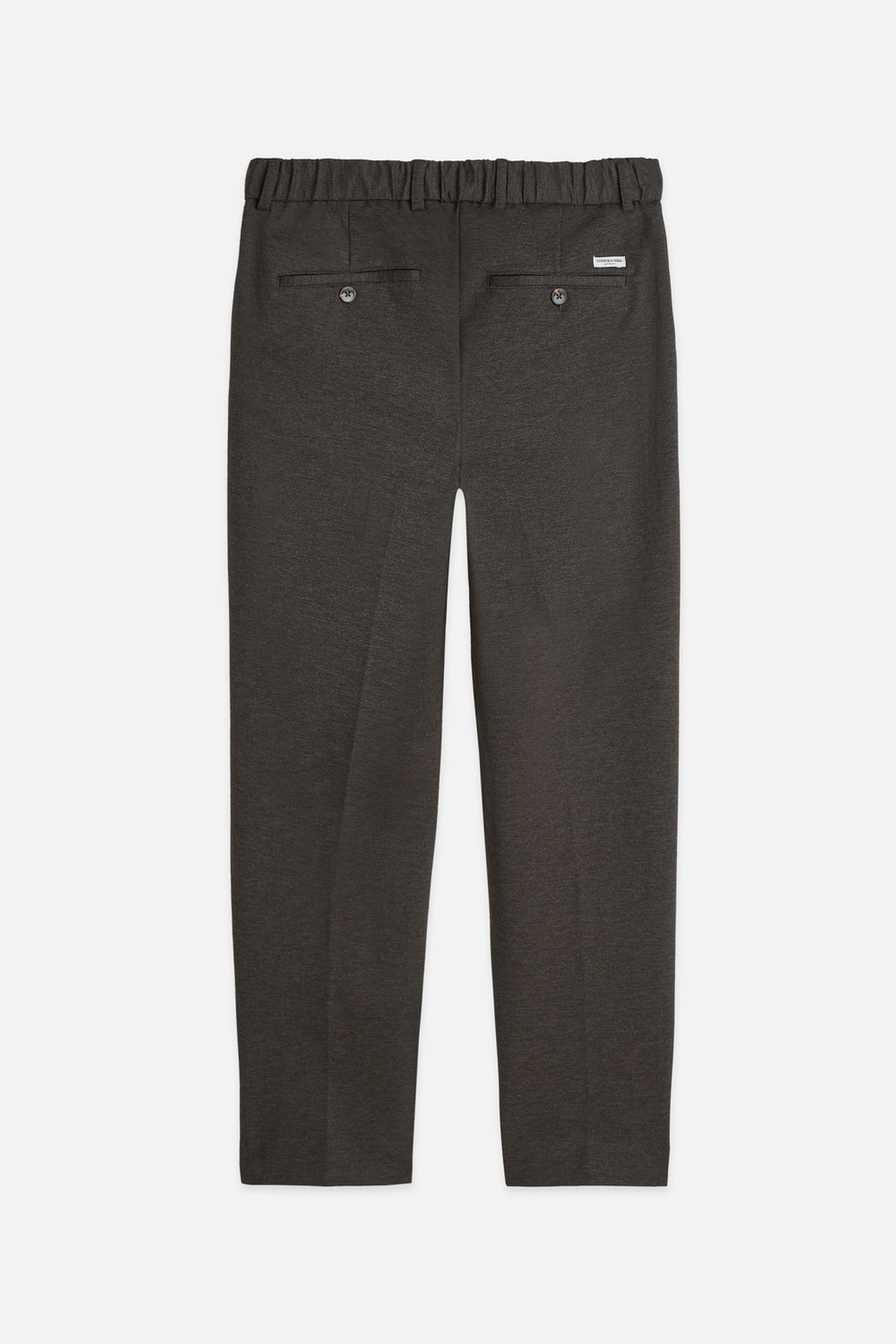 FINCH YARNDYED JERSEY REGULAR TAPEREDFIT JOGGER MEDIUM BEIGE 5