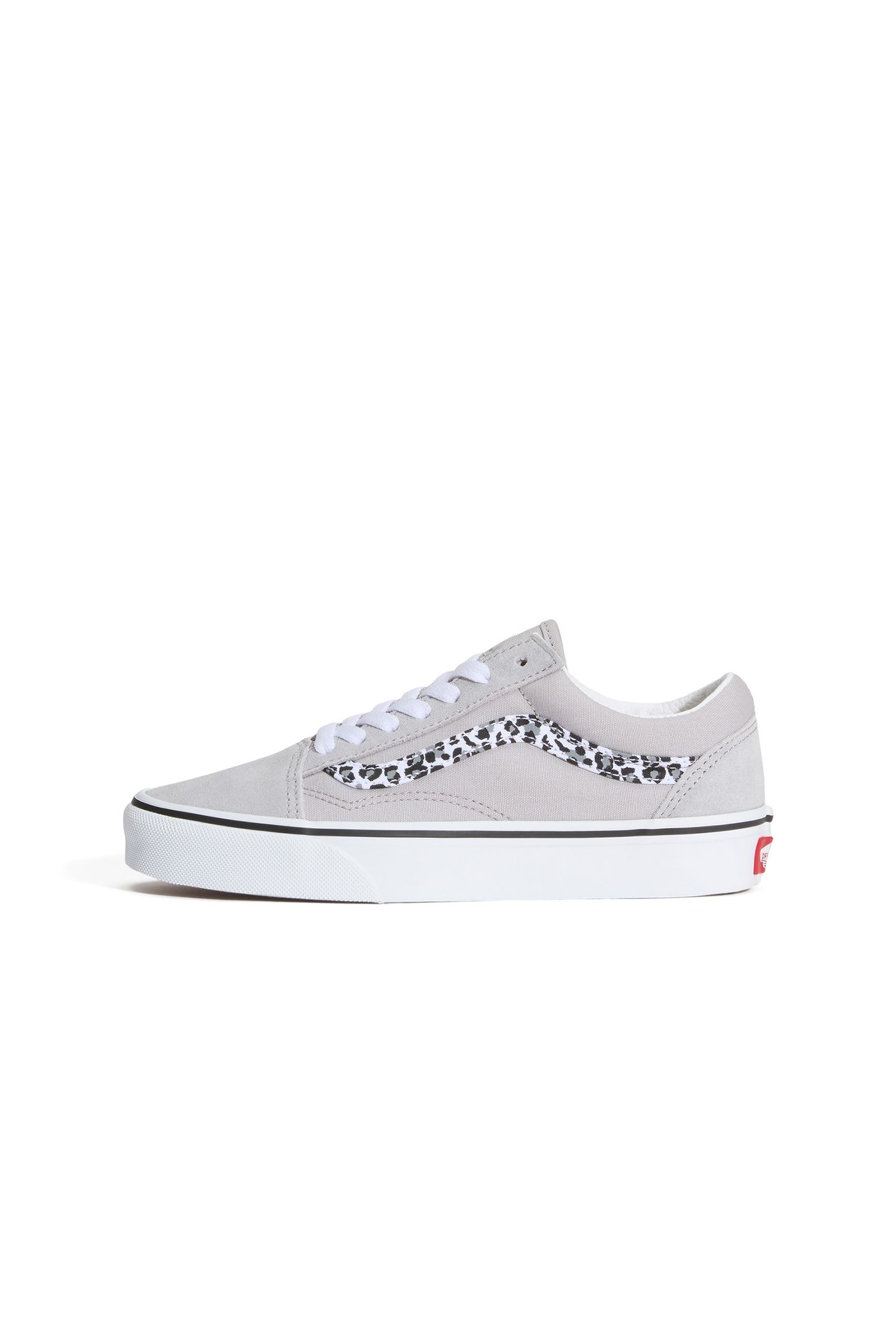 JUNIOR OLD SKOOL LEOPARD LIGHT GRAY 2