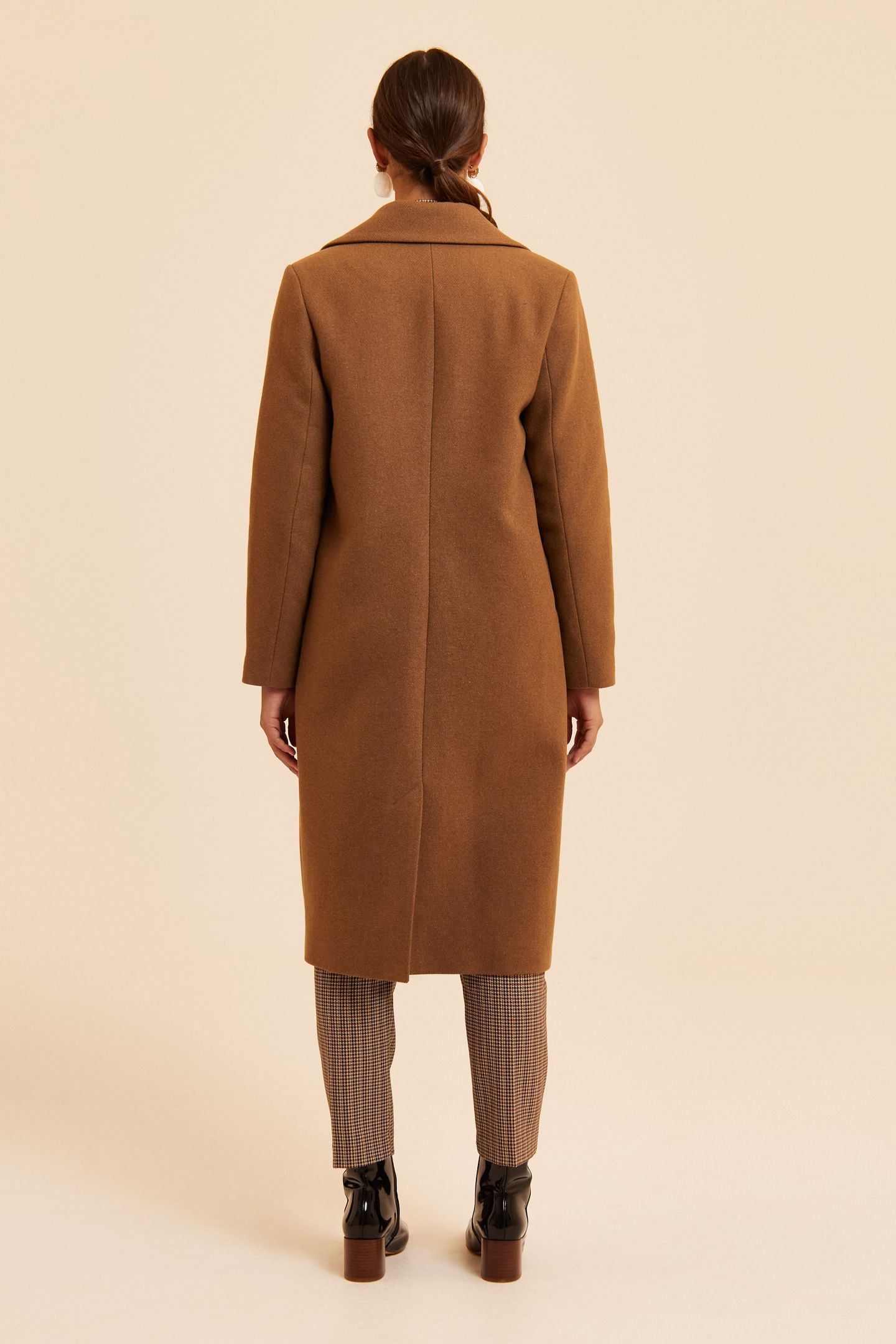 CAMEL LONG COAT 2