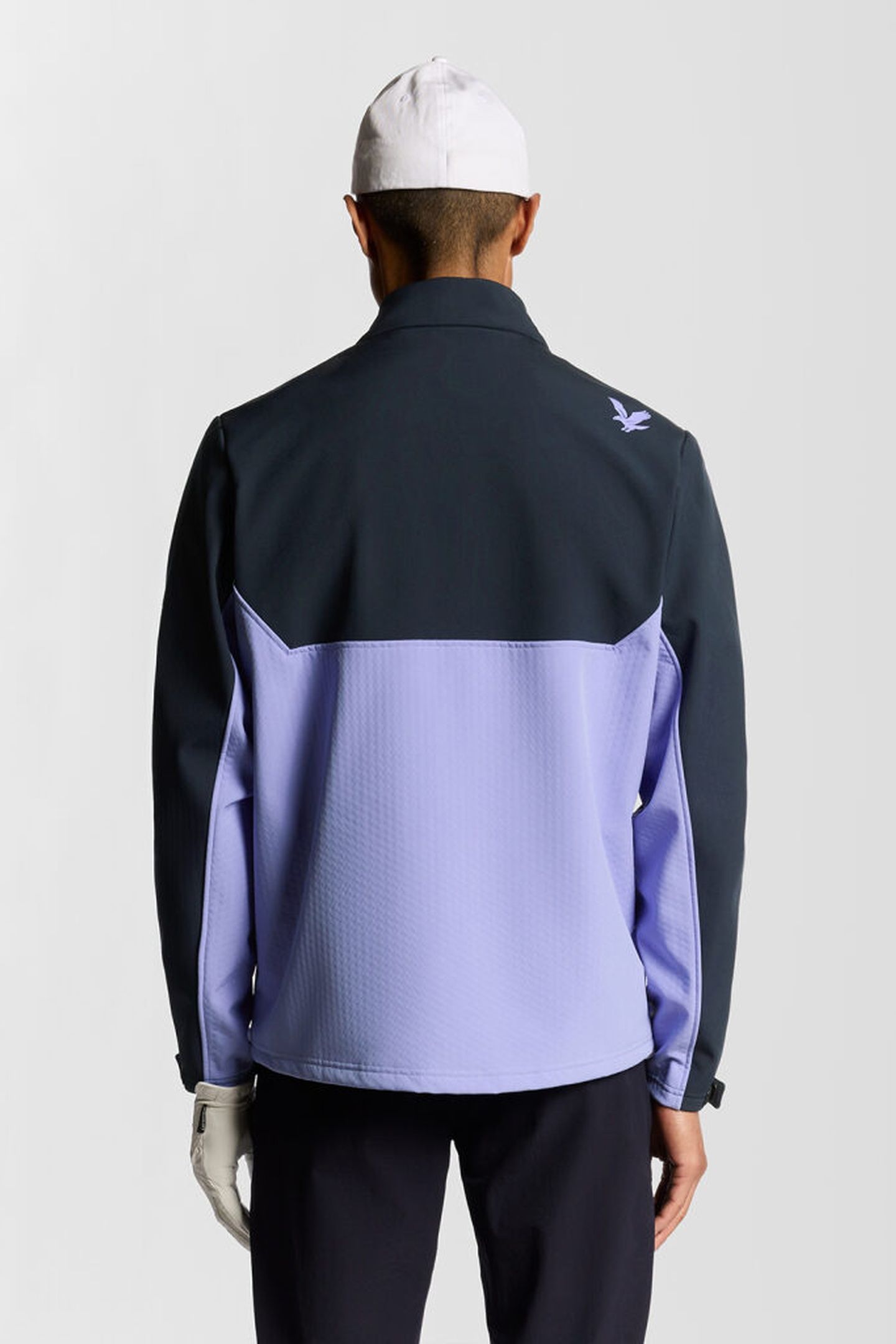 GOLF HALF ZIP WINDJAMMER JACKET MOONLIGHT/DARK NAVY 2