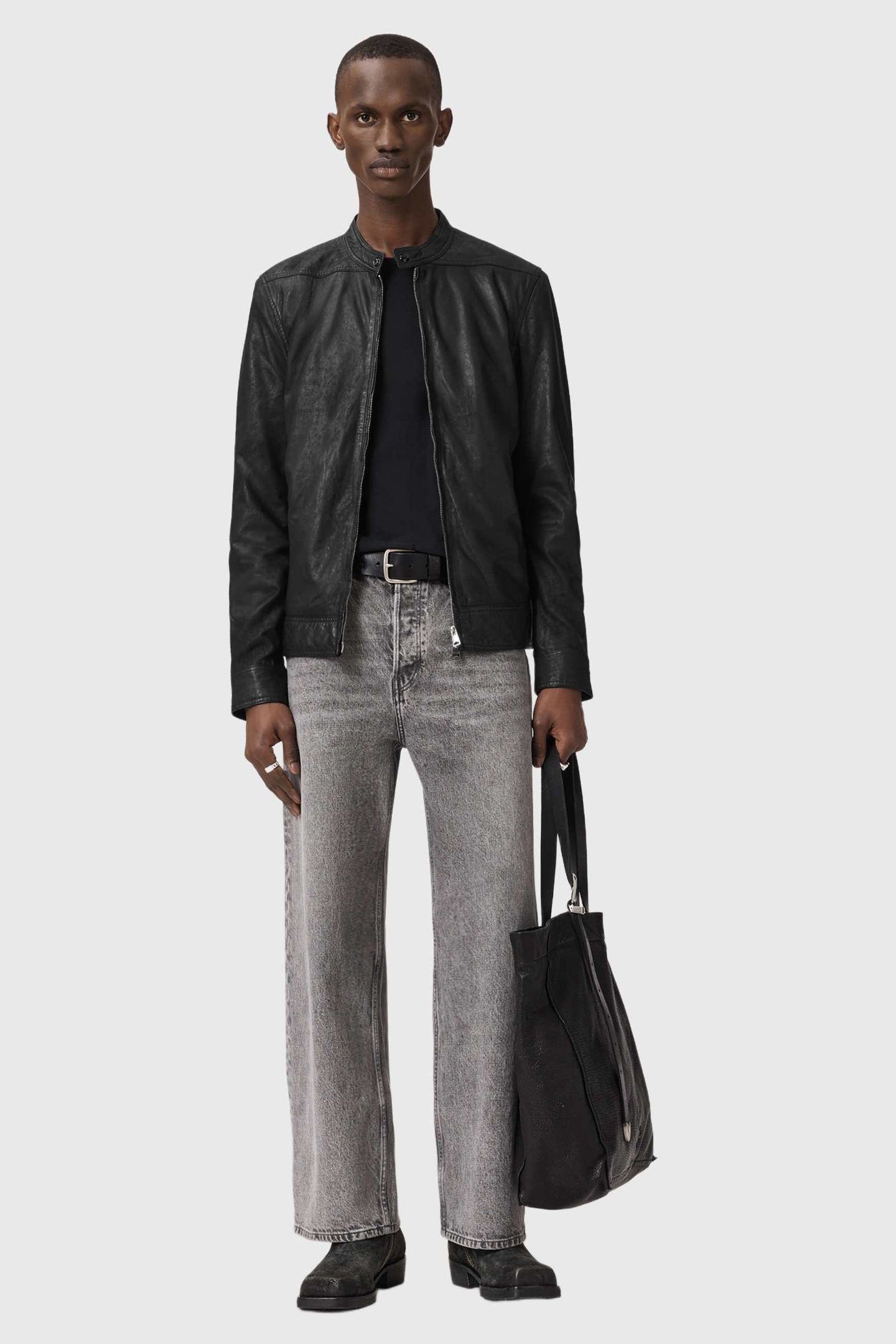 COLT LEATHER JACKET BLACK 5