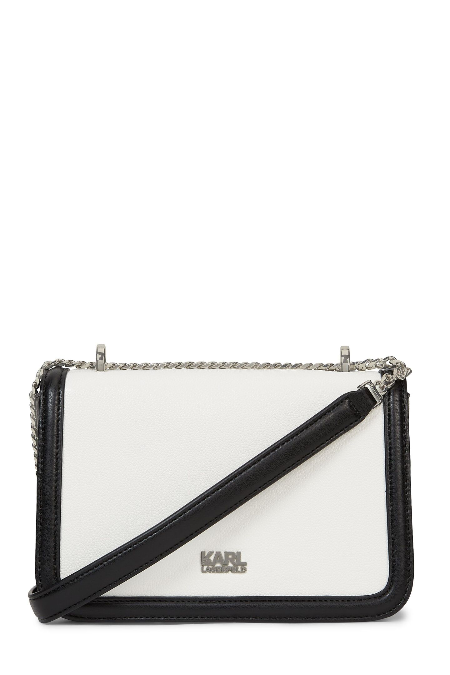 K/KLASSIK CROSSBODY BLACK/WHITE 2