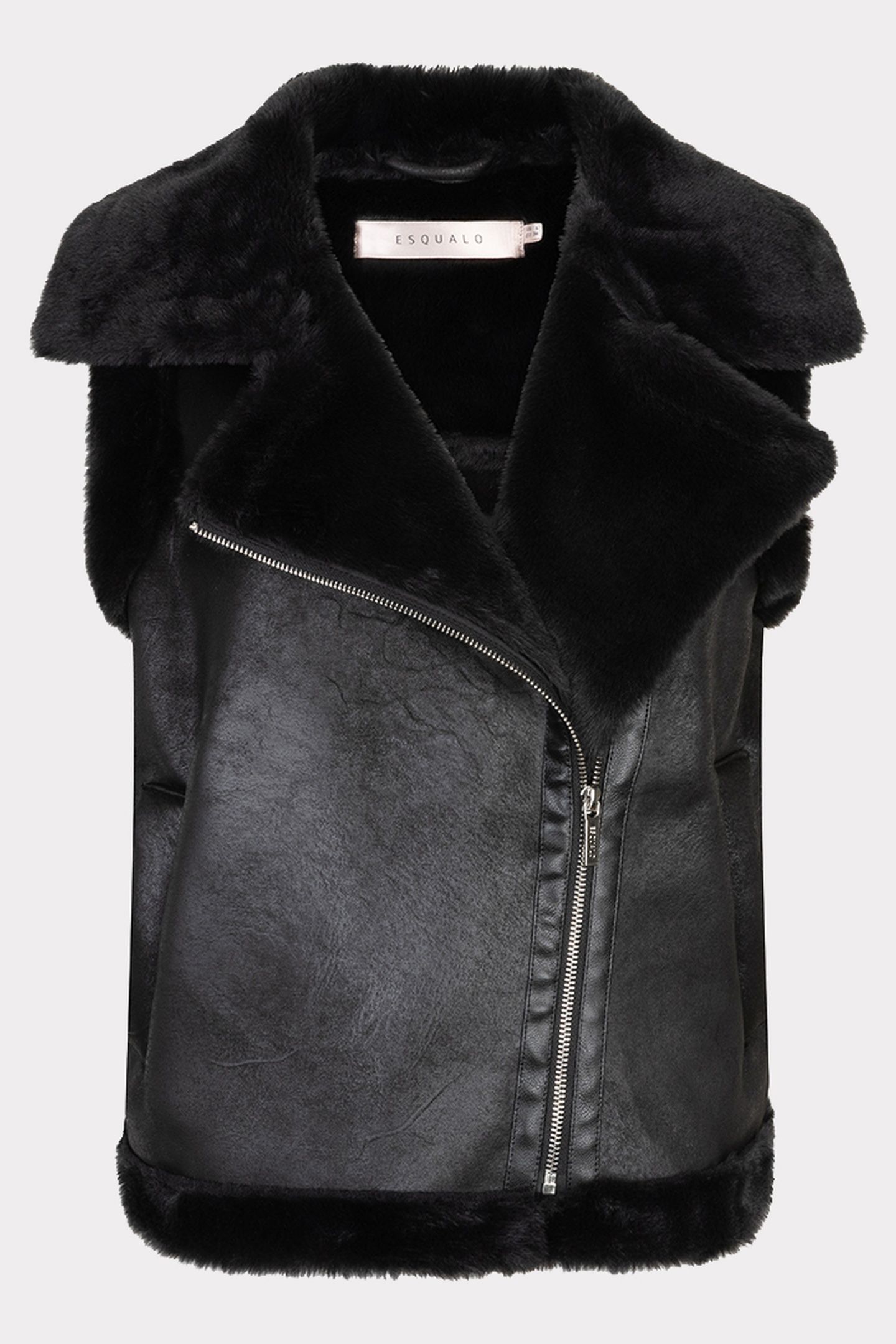 GILLET FUR BLACK 4