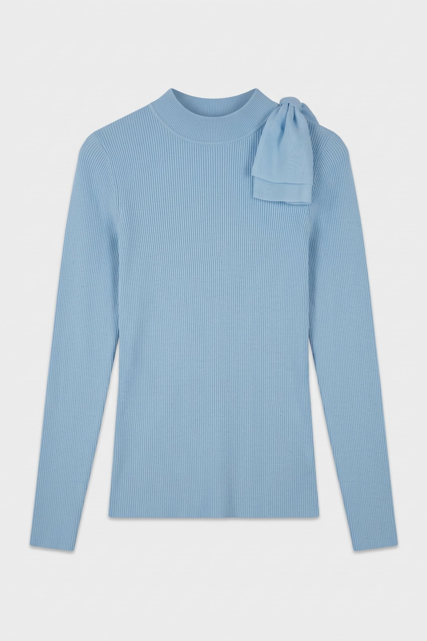 AMBHER EXTRAVAGANT BOW JUMPER BLUE 3