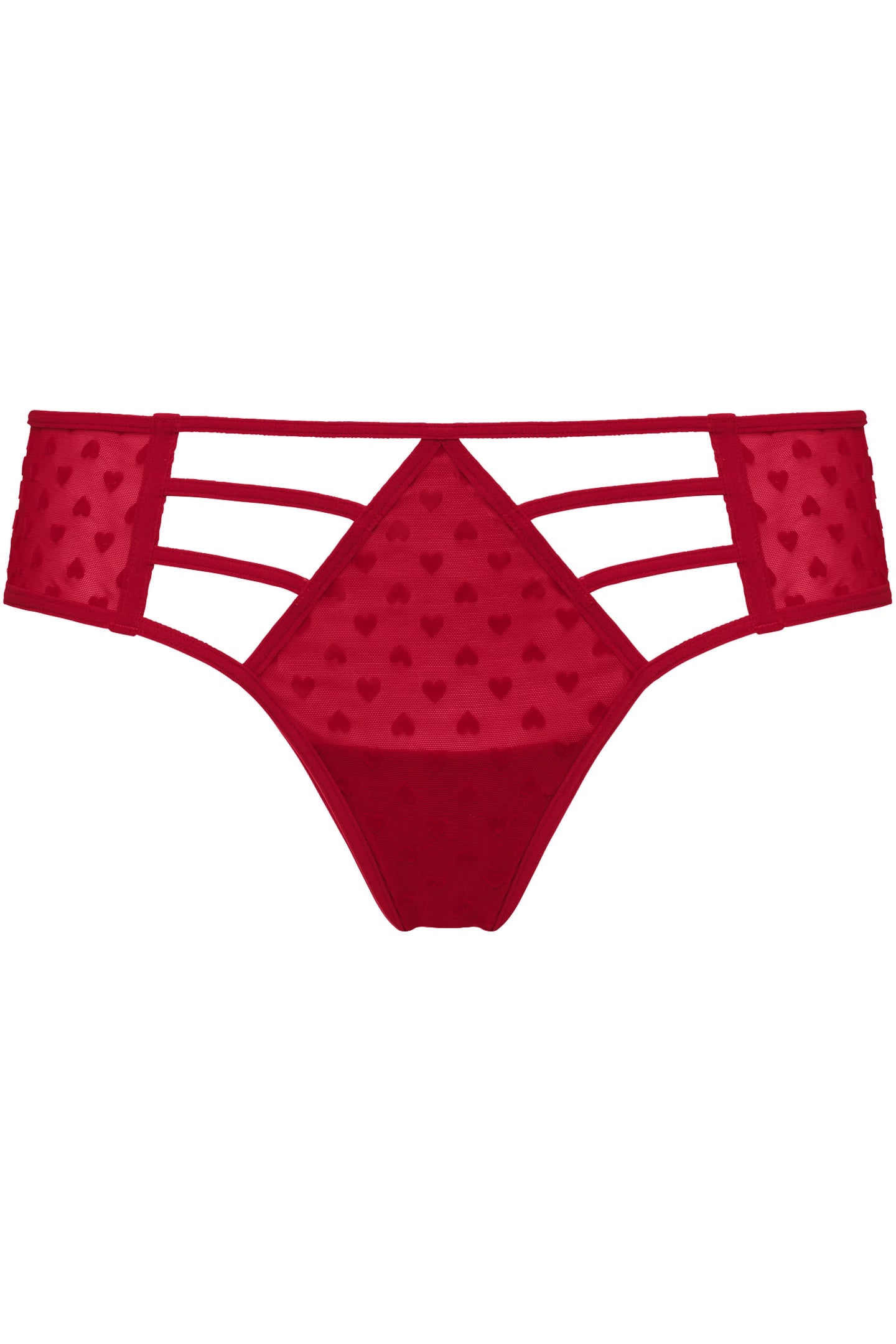 THE ART OF LOVE RED HEART BRAZILIAN BRIEFS 3