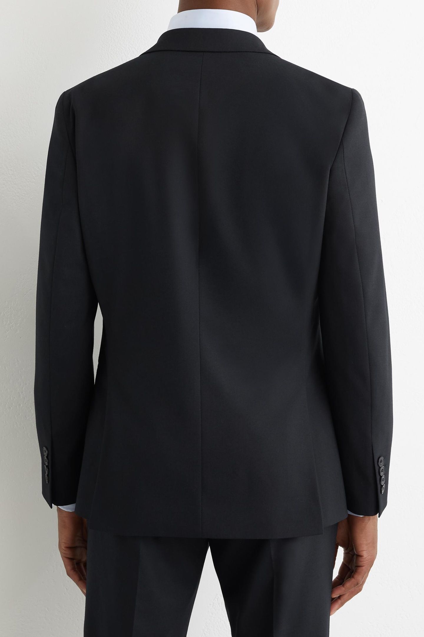 SB 2B NOTCH SLIM FIT BLAZER NAVY 3
