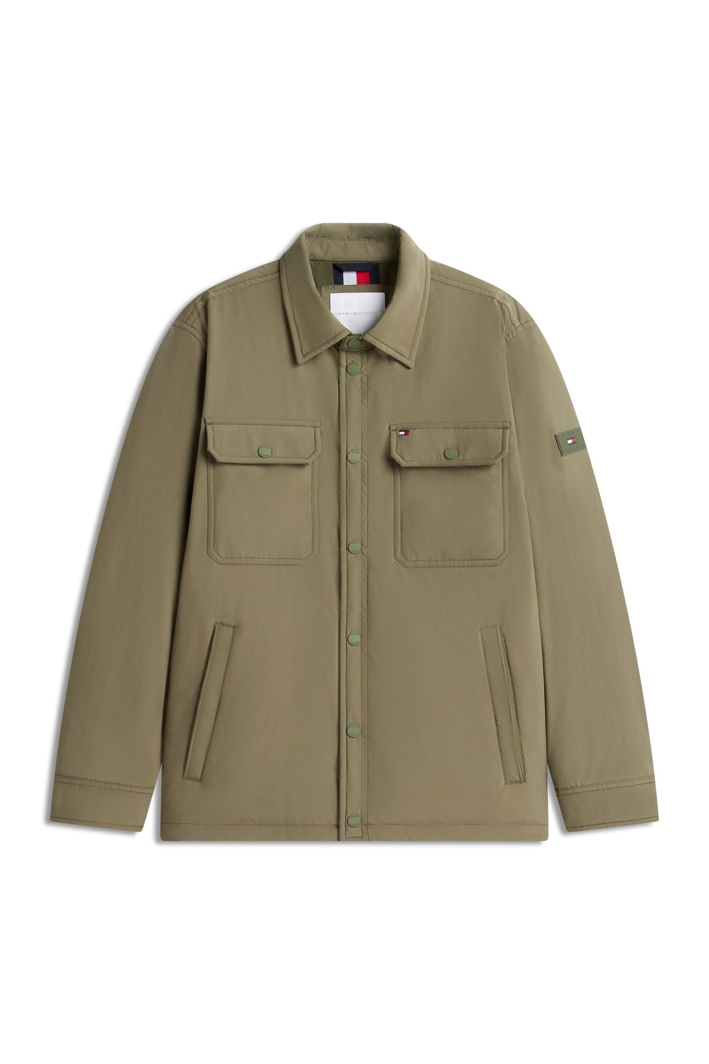 PACKABLE LIGHTWEIGHT SHIRT JACKET GREEN 4