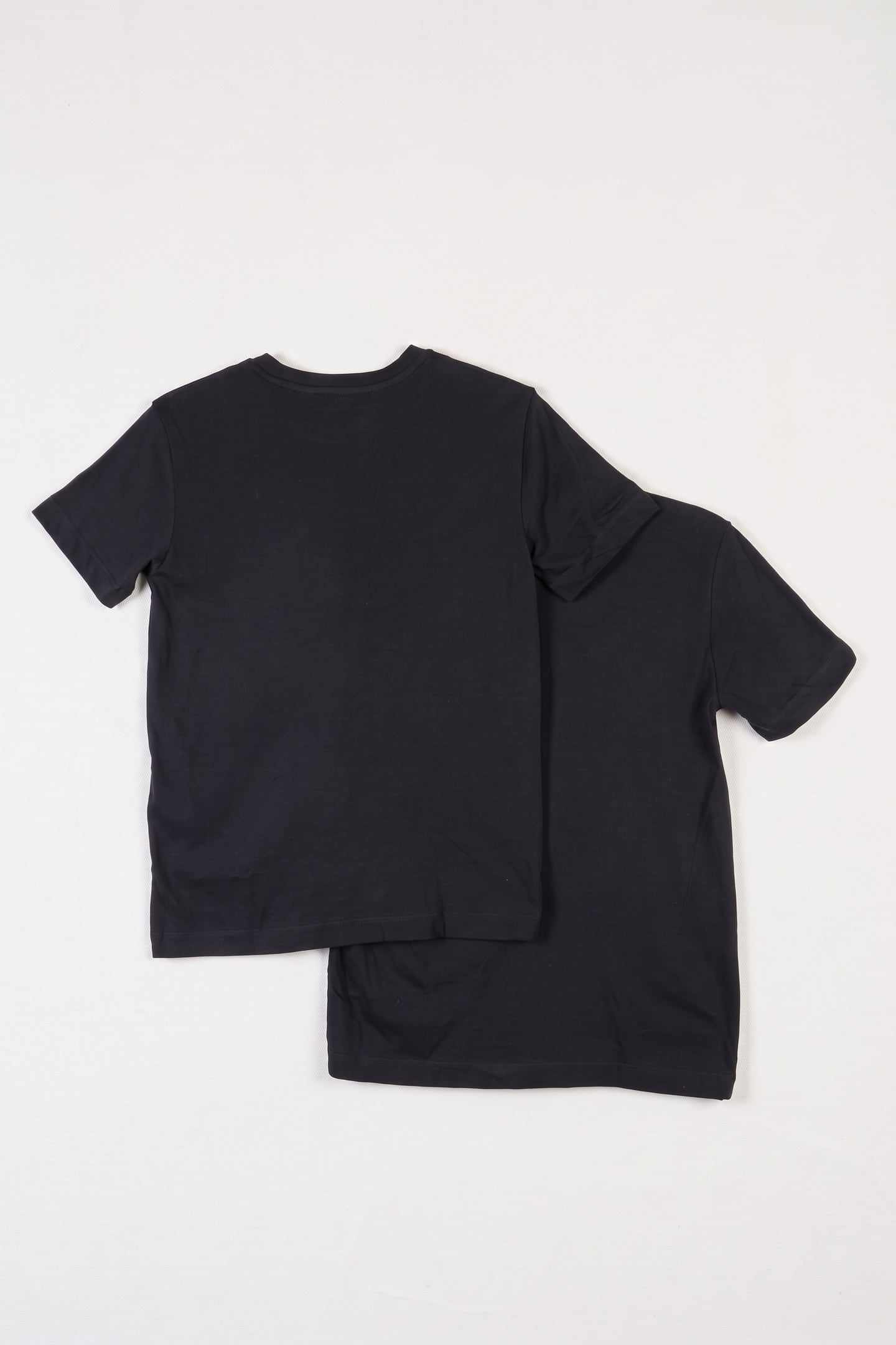 TEEN UNISEX C-NECK T-SHIRT 2-PACK BLACK 2