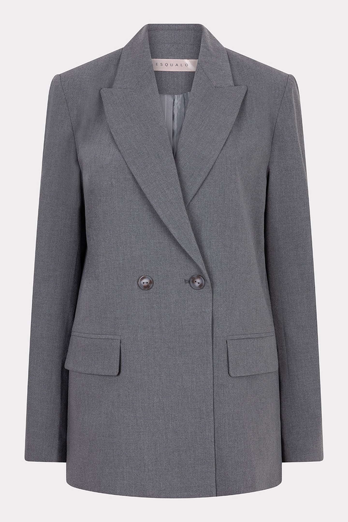 BLAZER DOUBLE BREASTED MELANGE GREY MELANGE 4