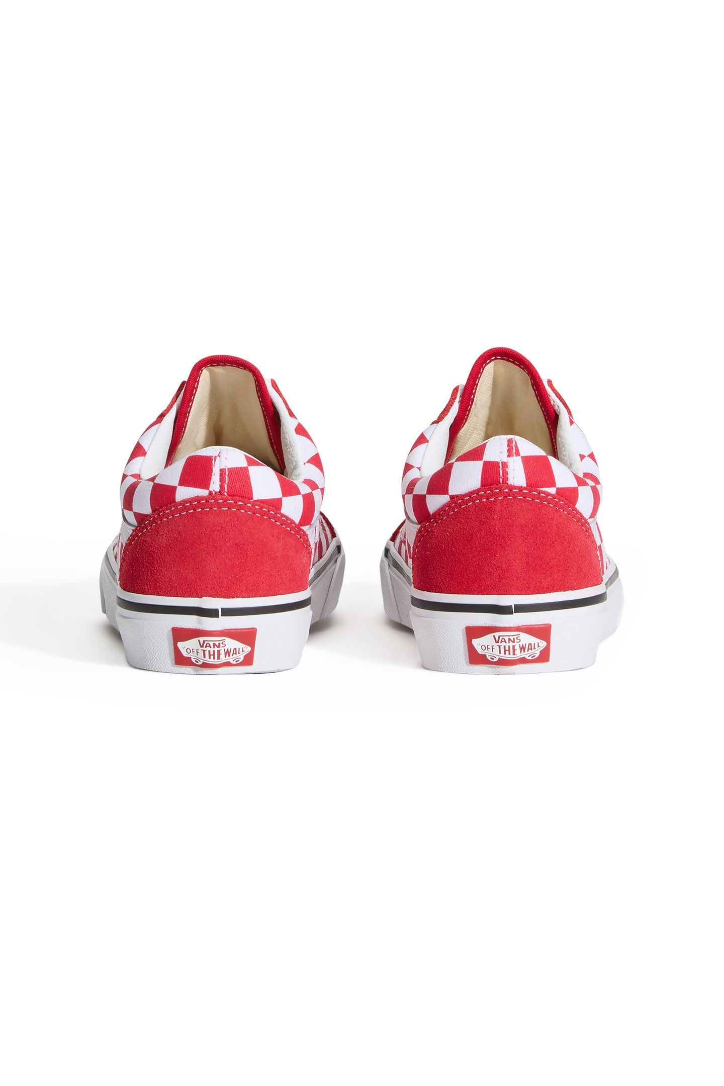 JUNIOR OLD SKOOL COLOR THEORY CHECKERBOARD RACING RED 4