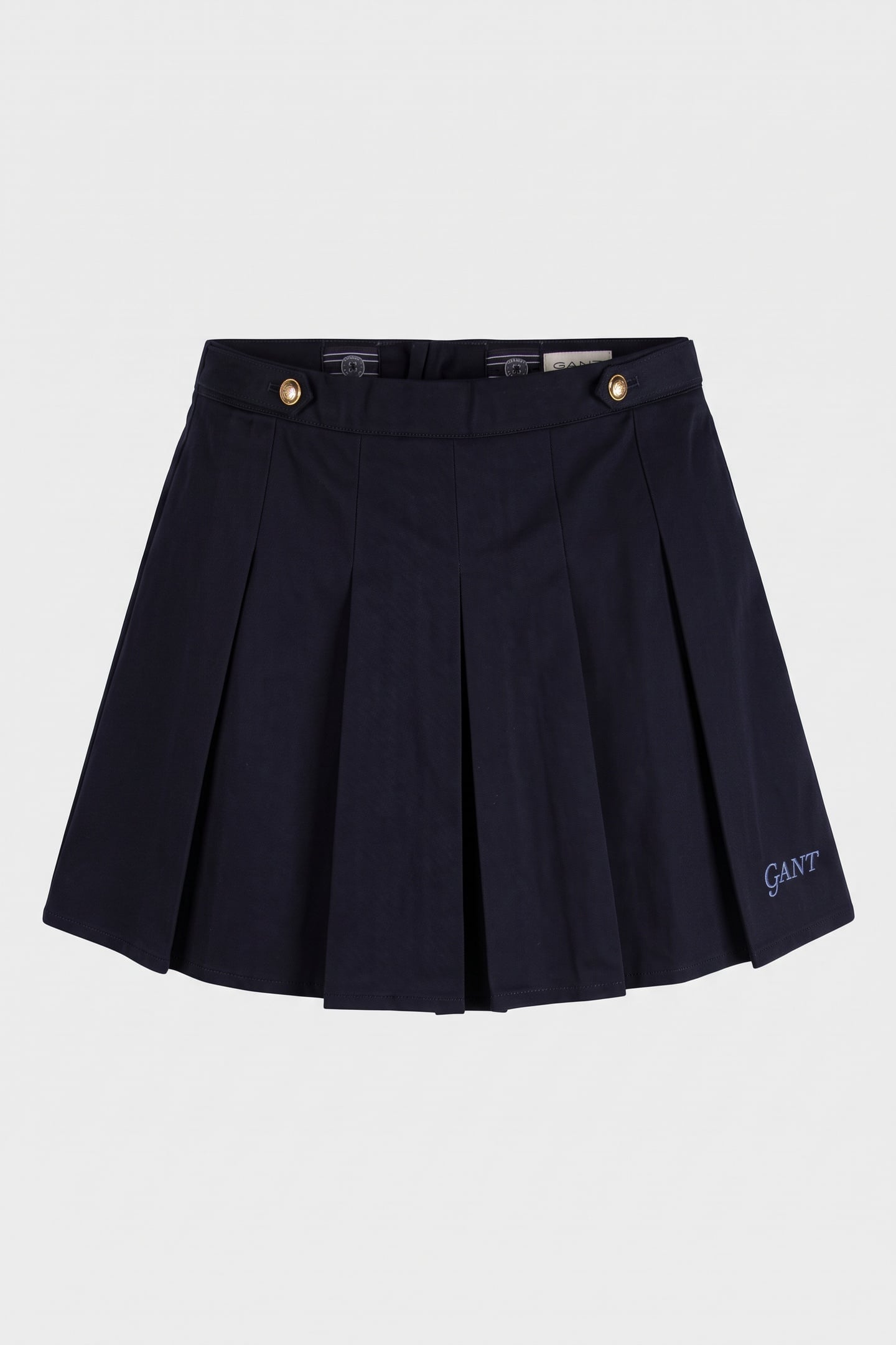 TEEN GIRLS GANT PLEATED SKIRT EVENING BLUE 2