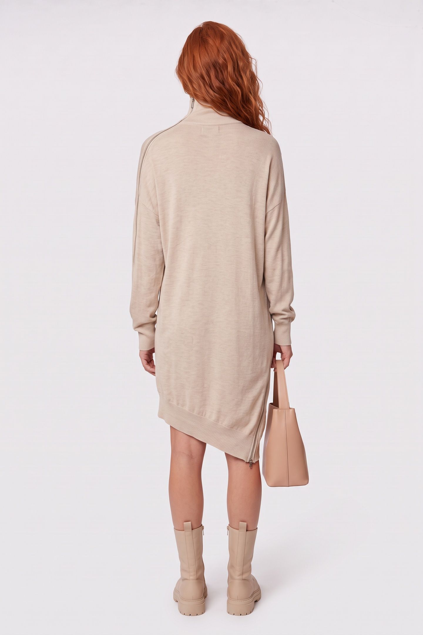 GAELYS DRESS BEIGE 2