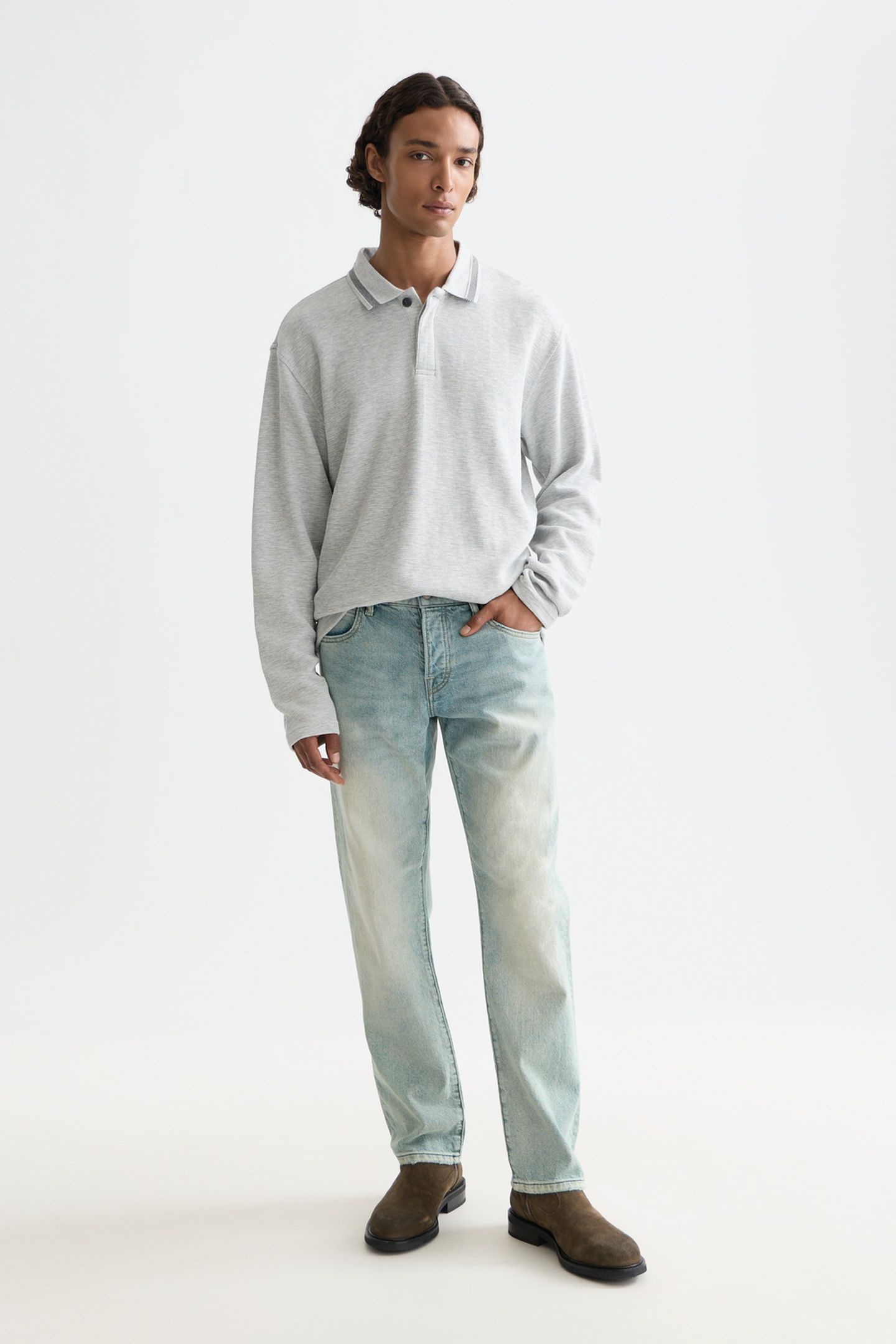THE ZEE STRAIGHT JEANS NAVY 3