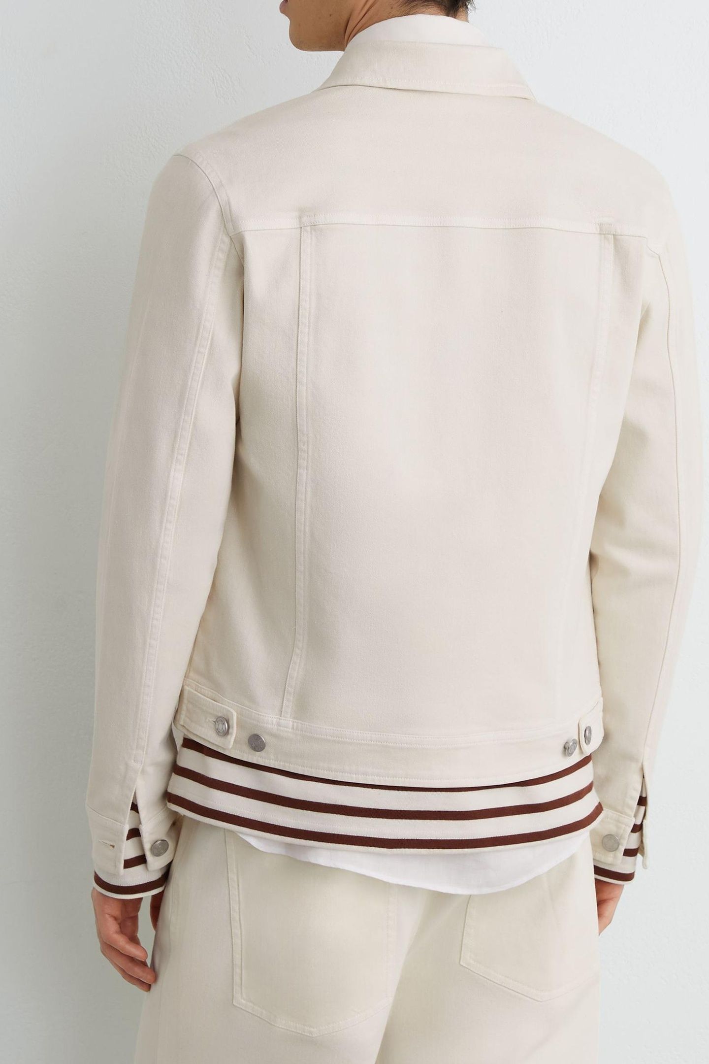 DENIM JACKET WHITE 1