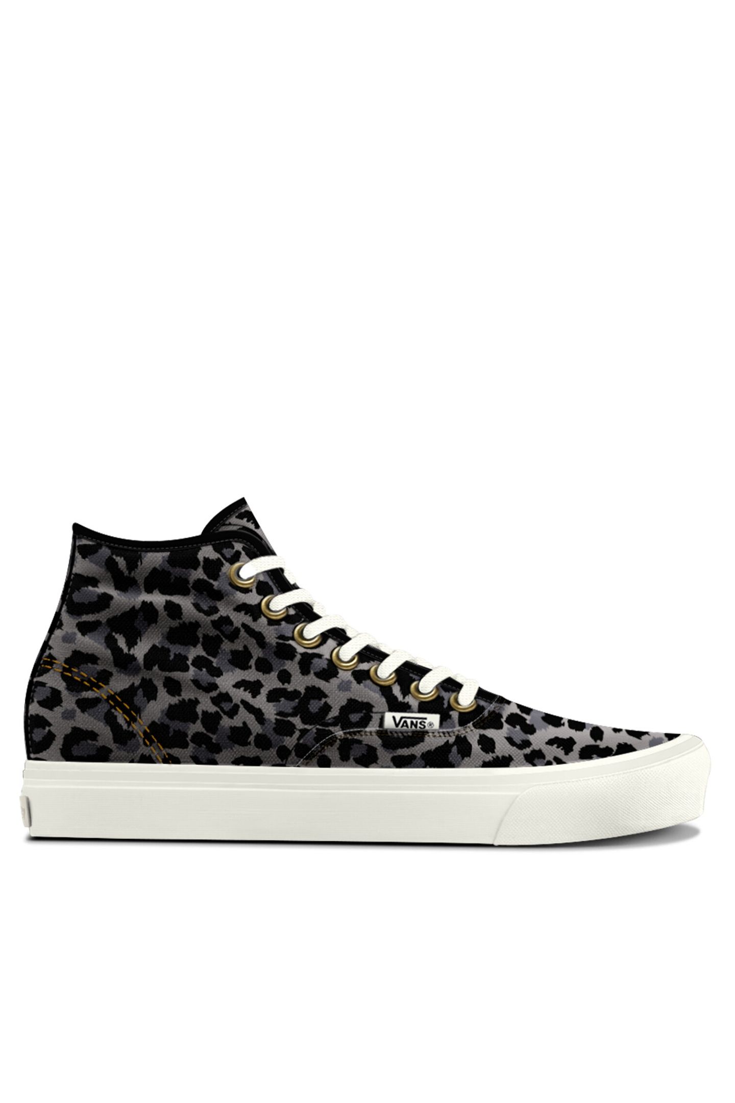 UNISEX AUTHENTIC HI 2.0 LEOPARD BLACK/PEWTER 1