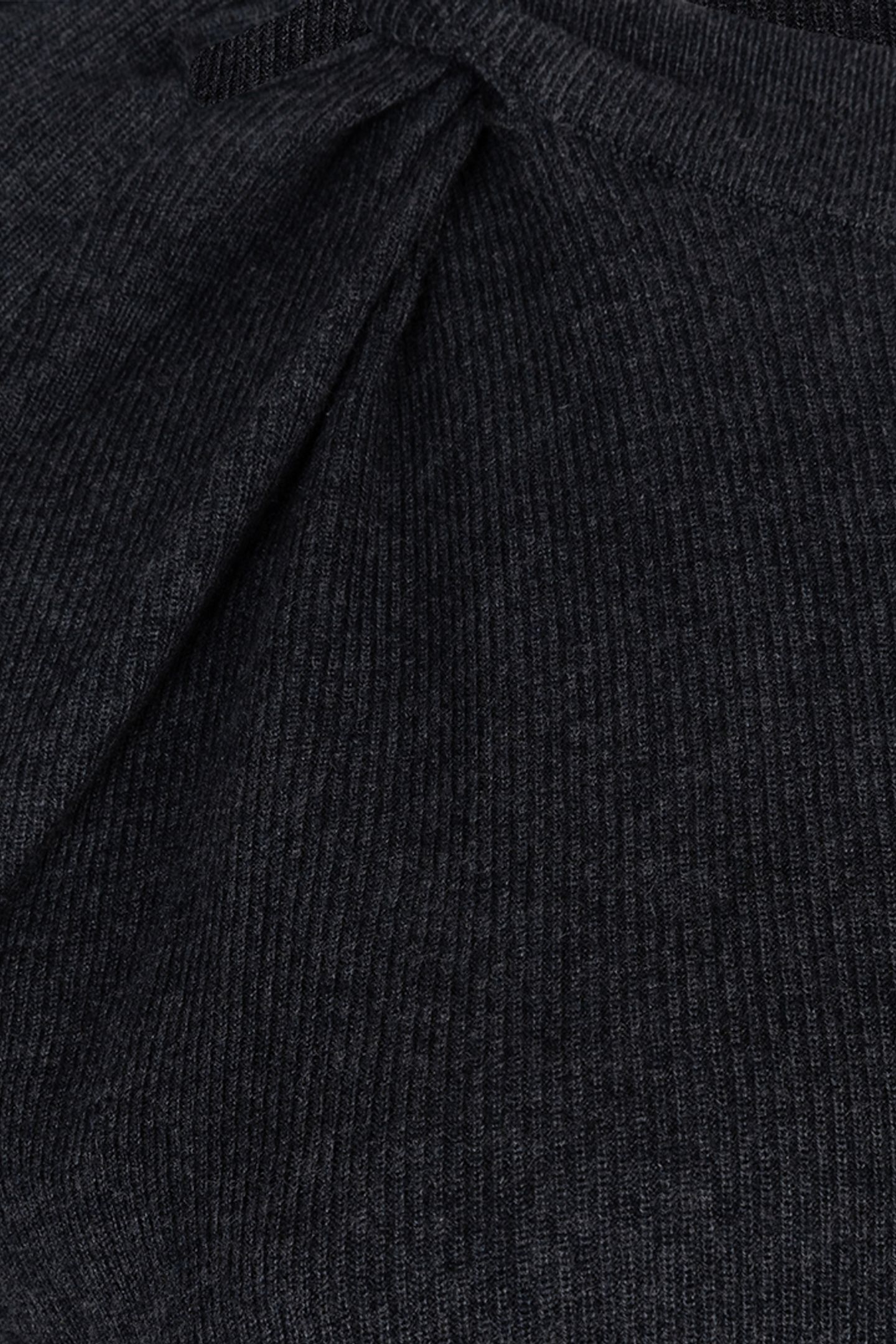 SWEATER L/SLVE TWIST ANTHRACITE 6
