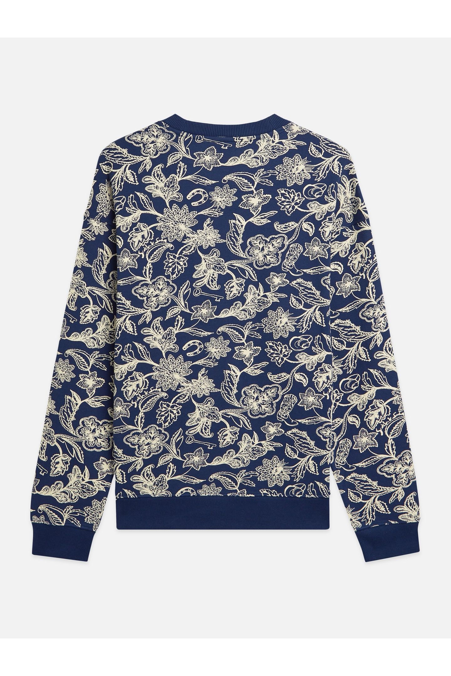PRINTED RELAXEDFIT SWEATSHIRT NAVY 2