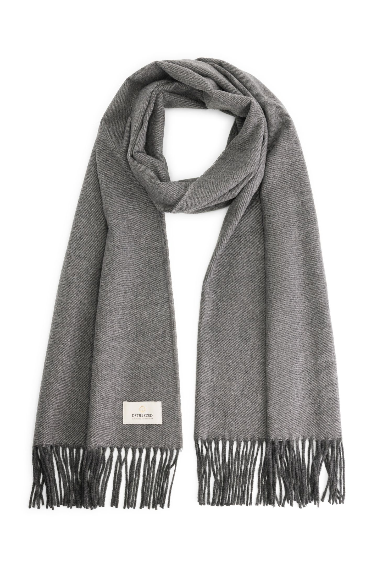 DS_ARNVINN SCARF DK. GREY MELANGE 5